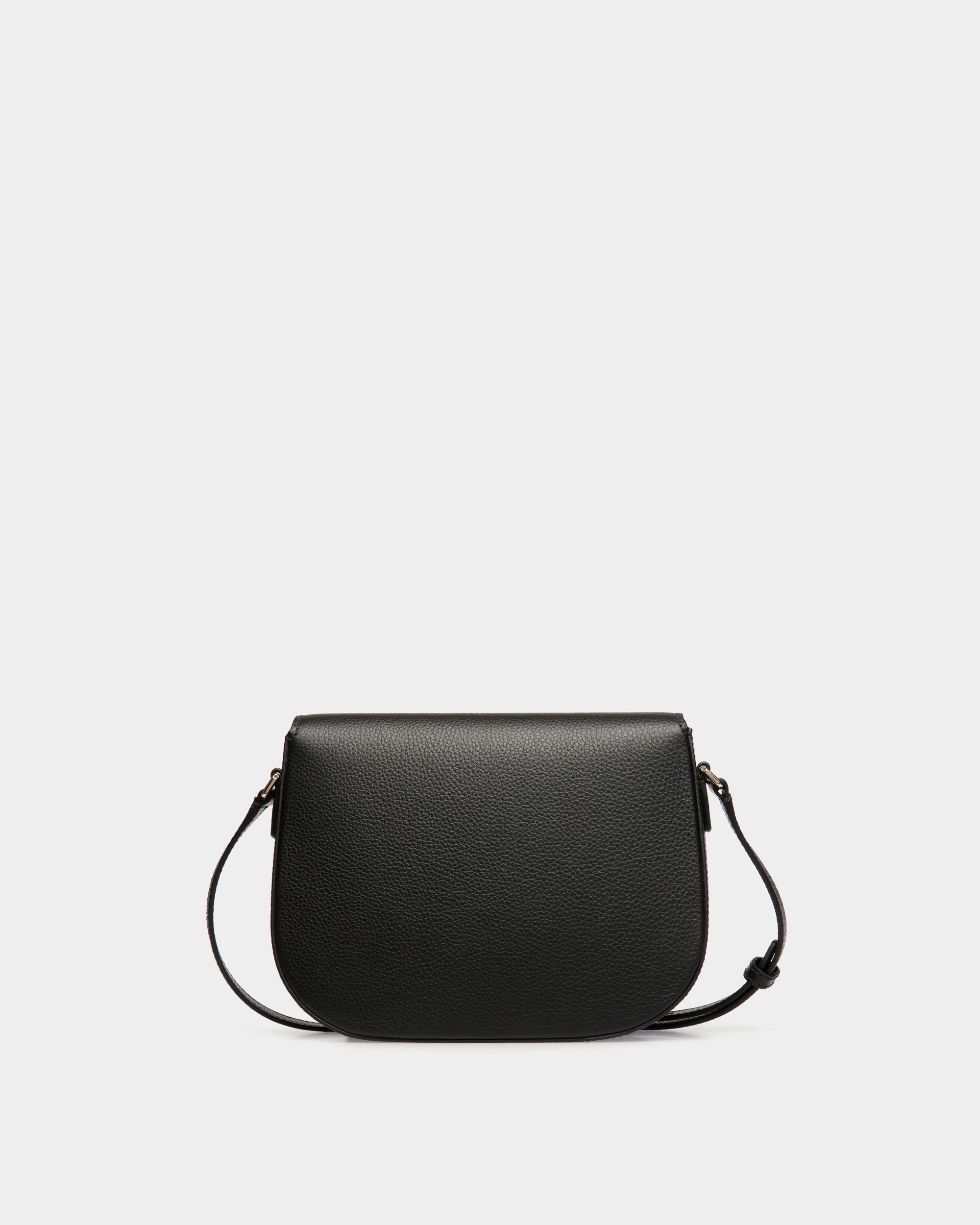 Crossbody Bag In Black Leather - Women's - Bally - 02