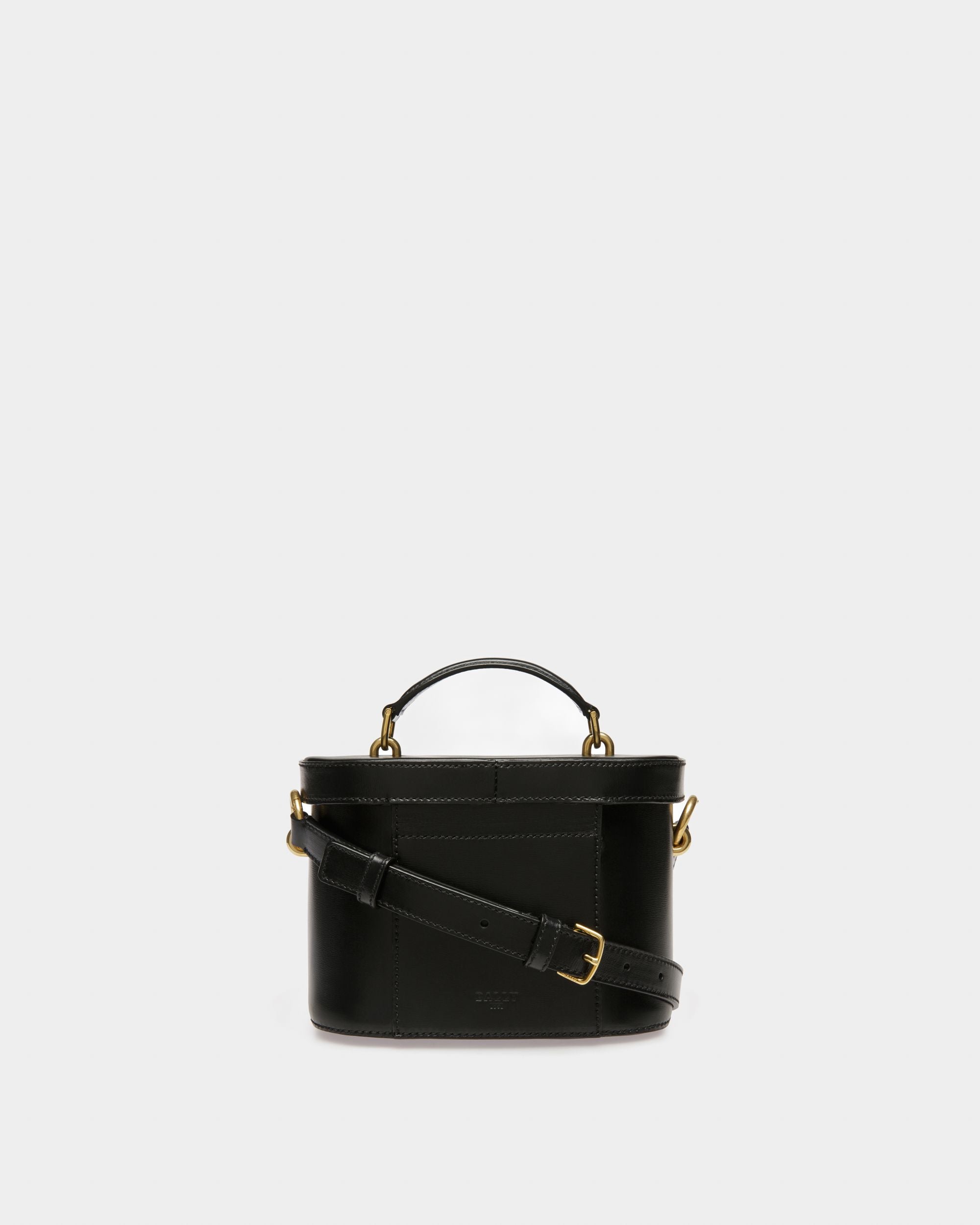 Bengi Leather Cross-Body Bag In Black - Women's - Bally - 03