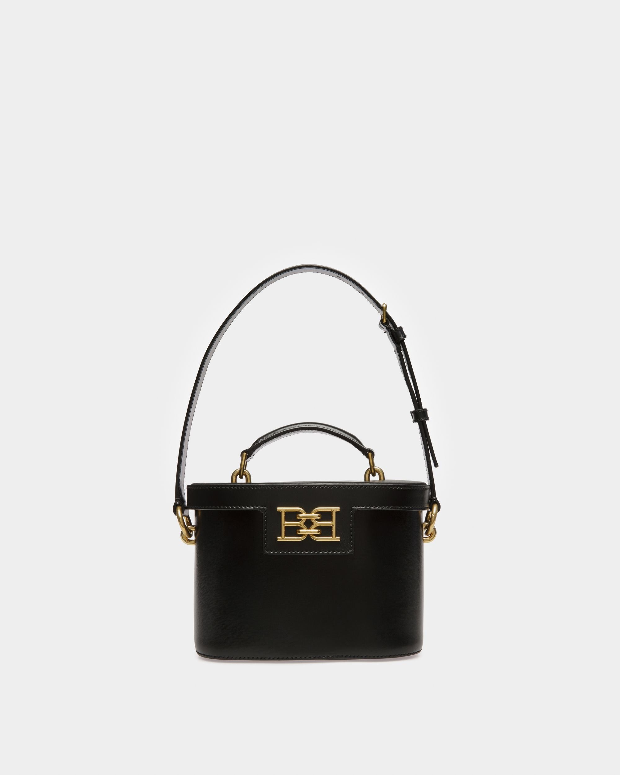 Bengi Leather Cross-Body Bag In Black - Women's - Bally - 06