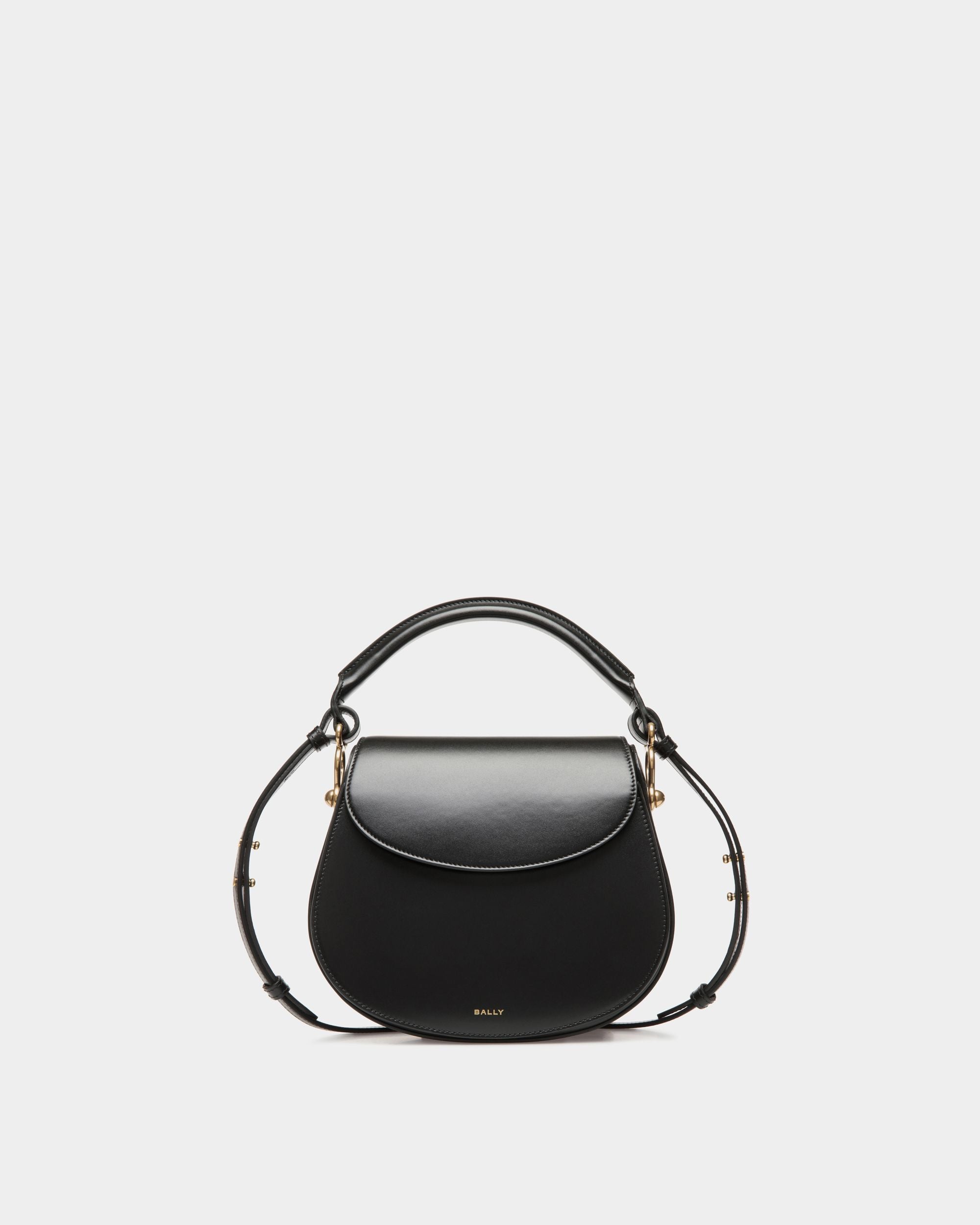 Bandolera Lune De Piel Negra - Mujer - Bally - 01