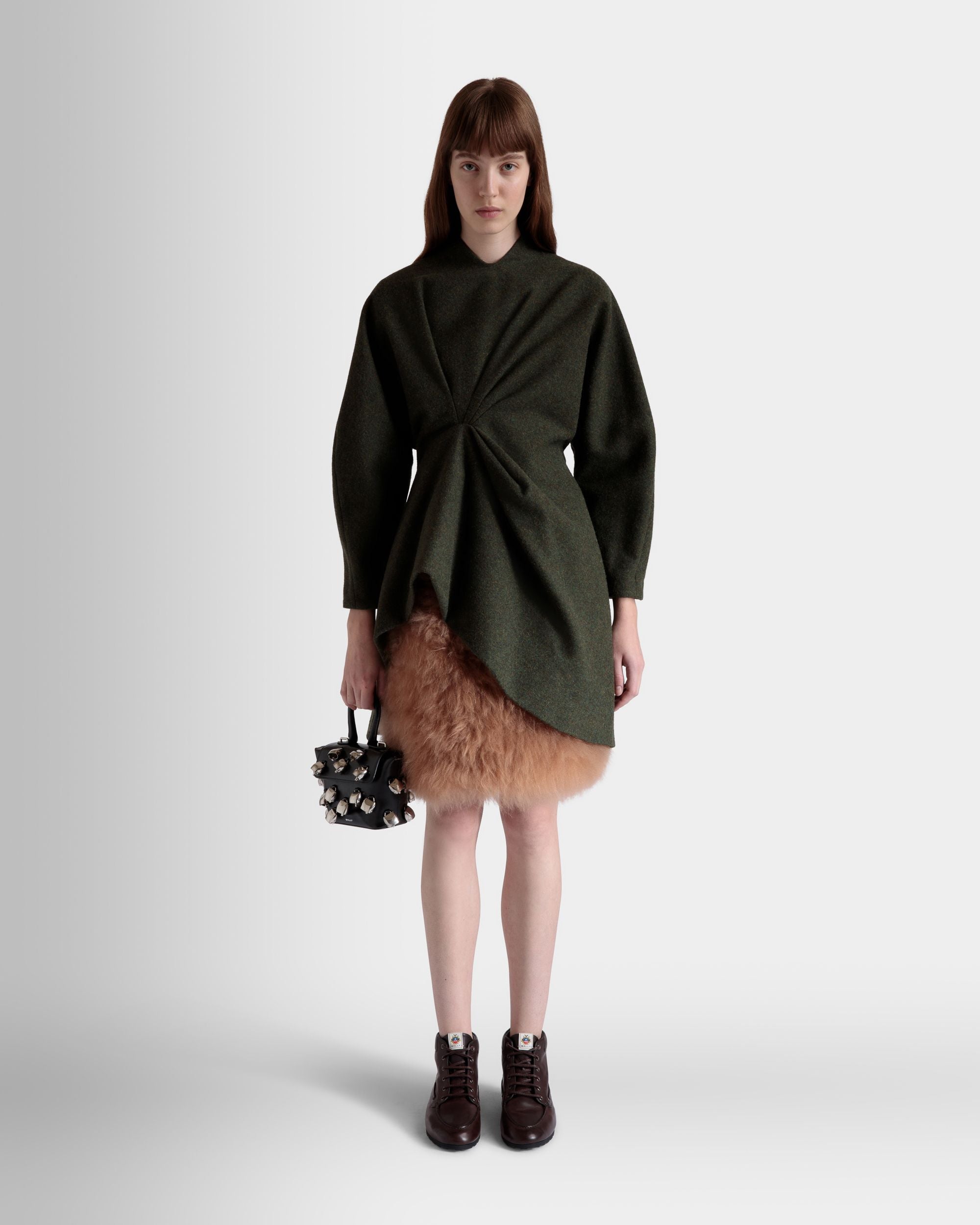 Belle Minibag In Black Leather with Bells - Women's - Bally - 02