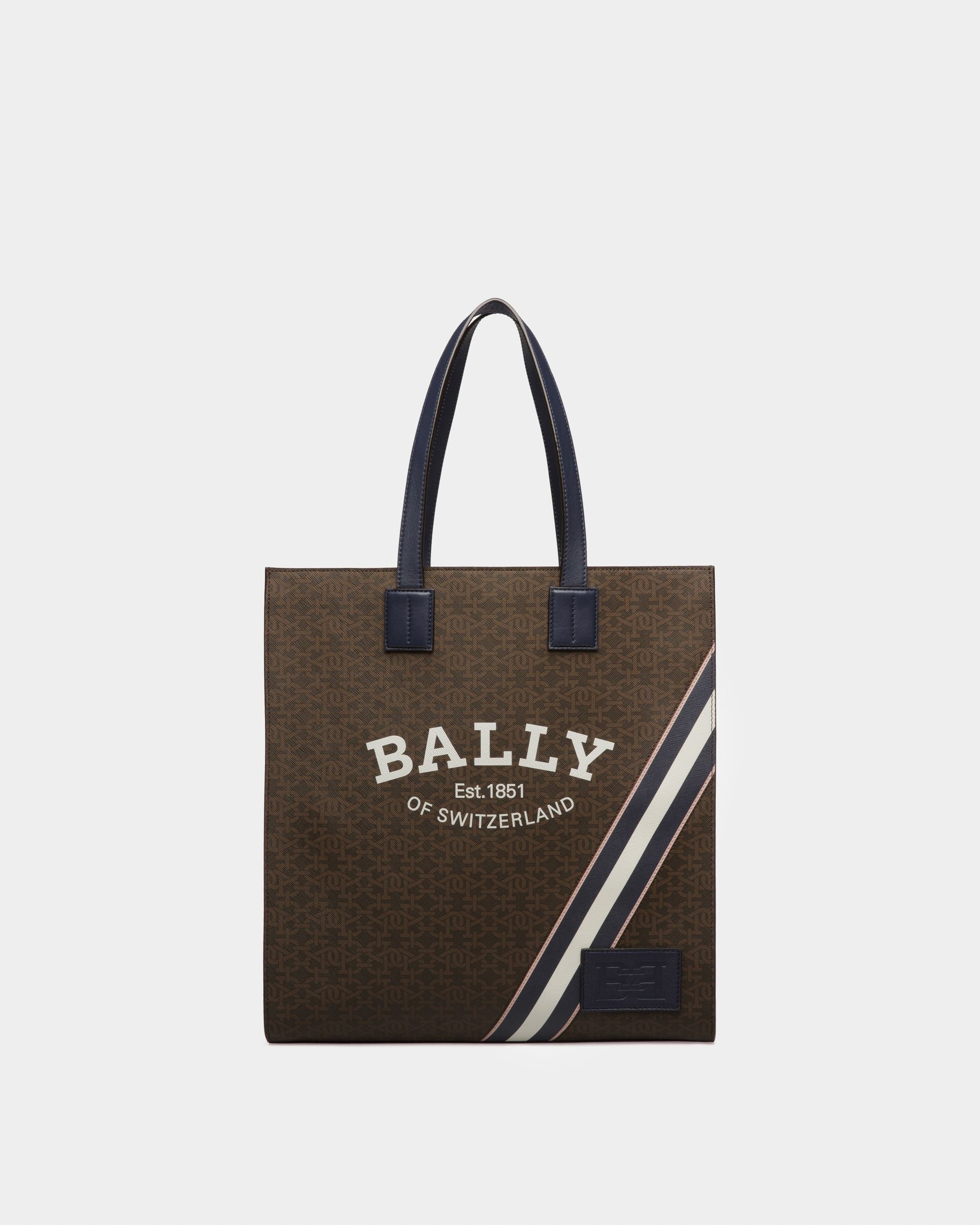 Crystalia Bolso Tote En Tpu De Color Marrón - Mujer - Bally - 01