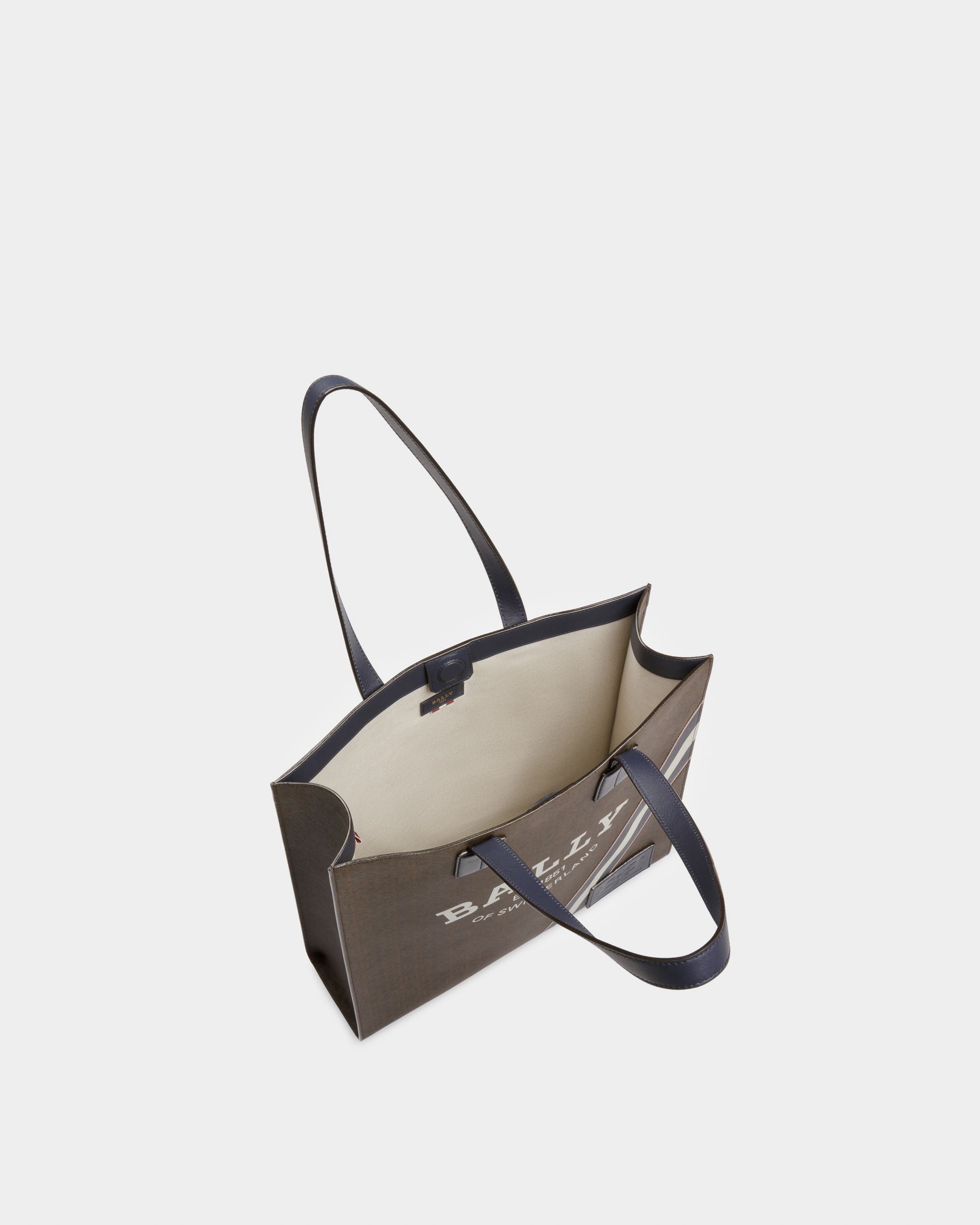 Crystalia Bolso Tote En Tpu De Color Marrón - Mujer - Bally - 04