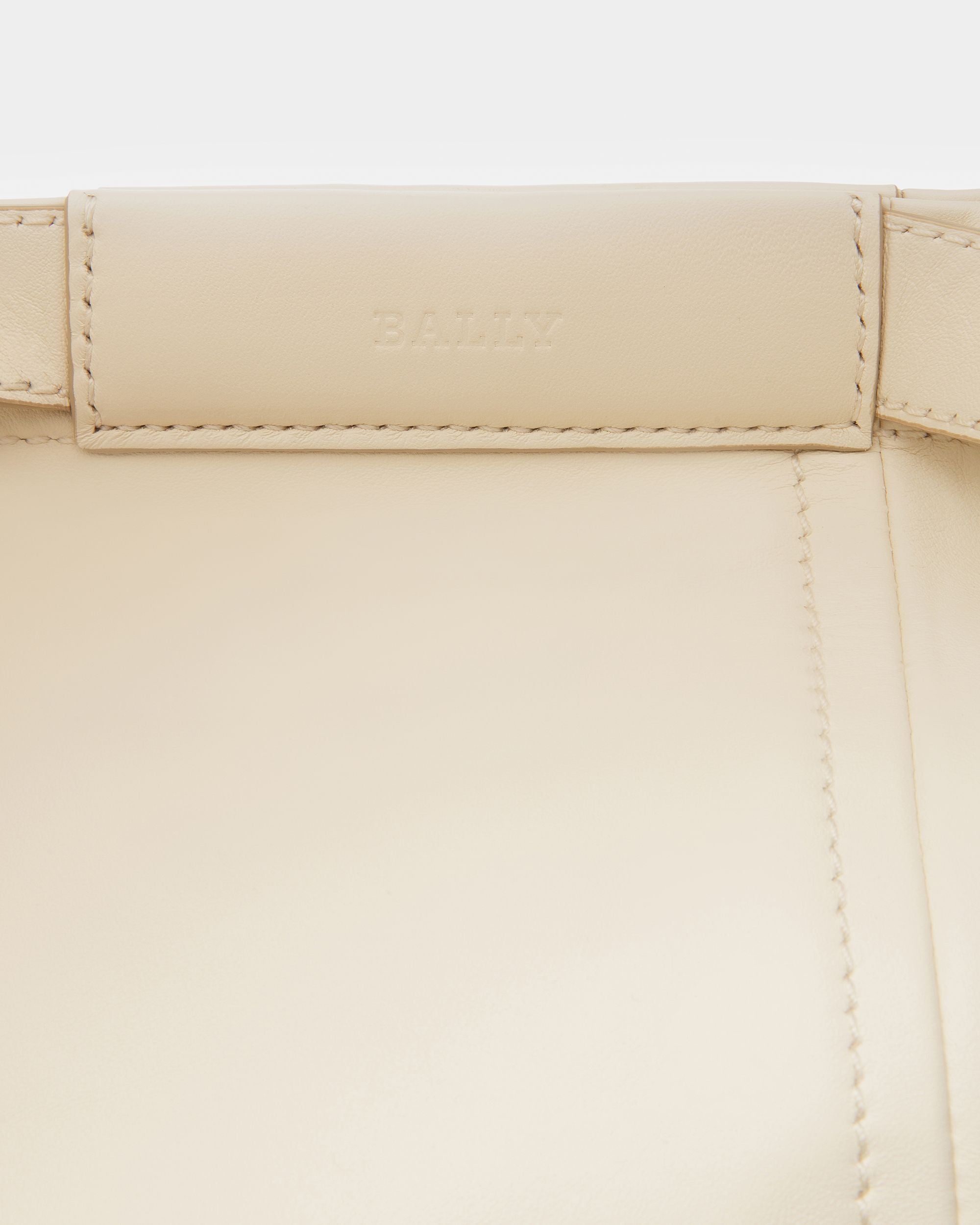 Billboard Bolso Tote De Piel En Beige - Mujer - Bally - 04