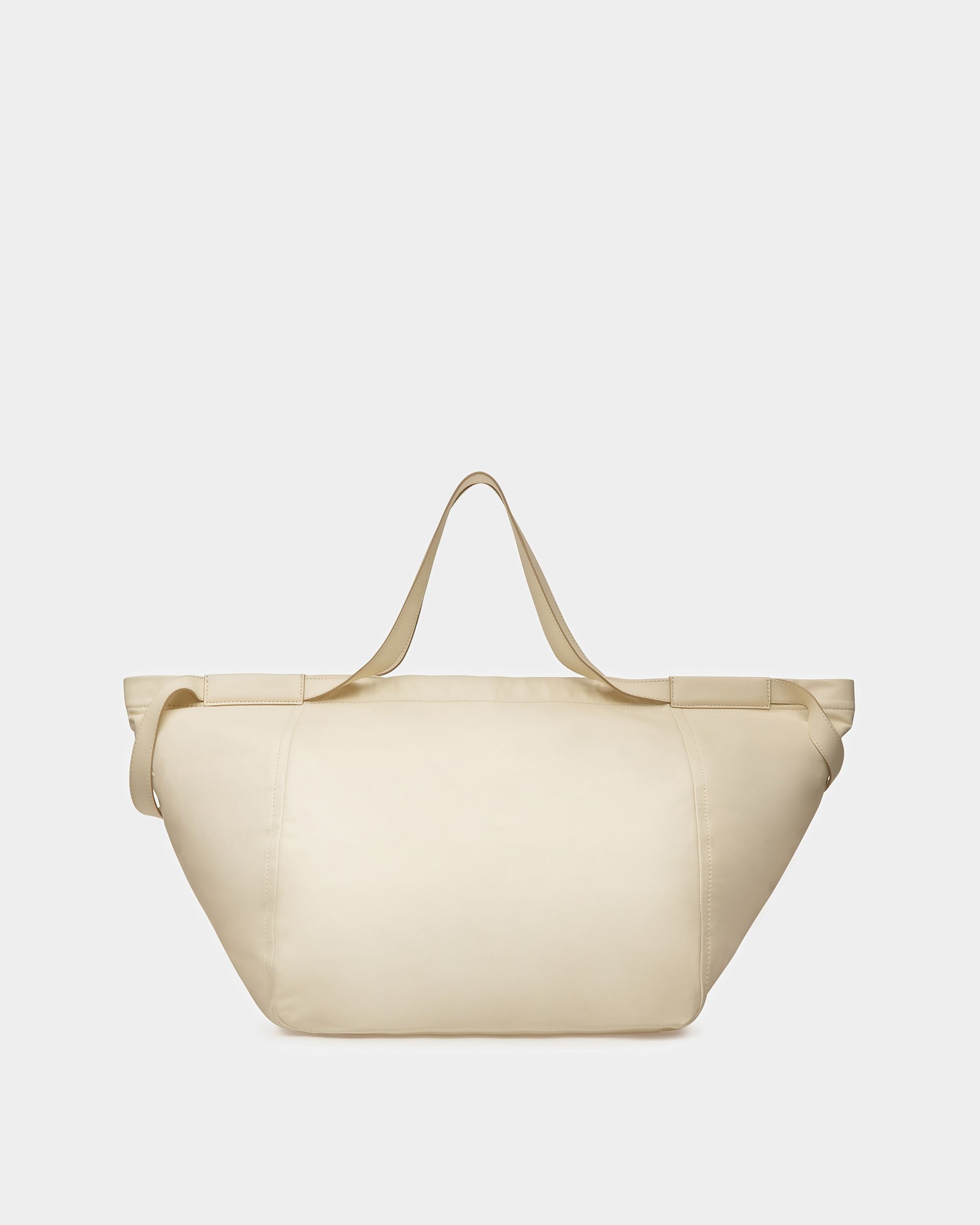 Billboard Bolso Tote De Piel En Beige - Mujer - Bally - 05