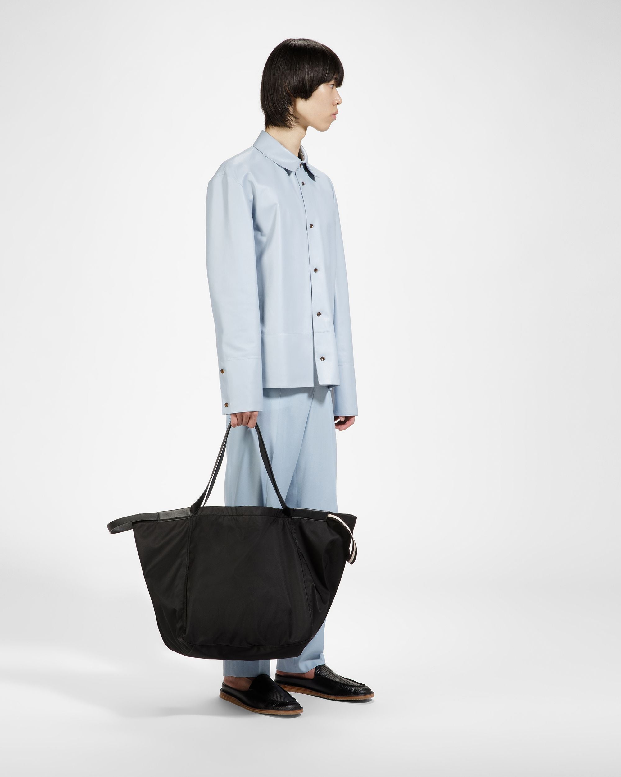 Billboard Bolso Tote De Piel En Negro - Mujer - Bally - 03