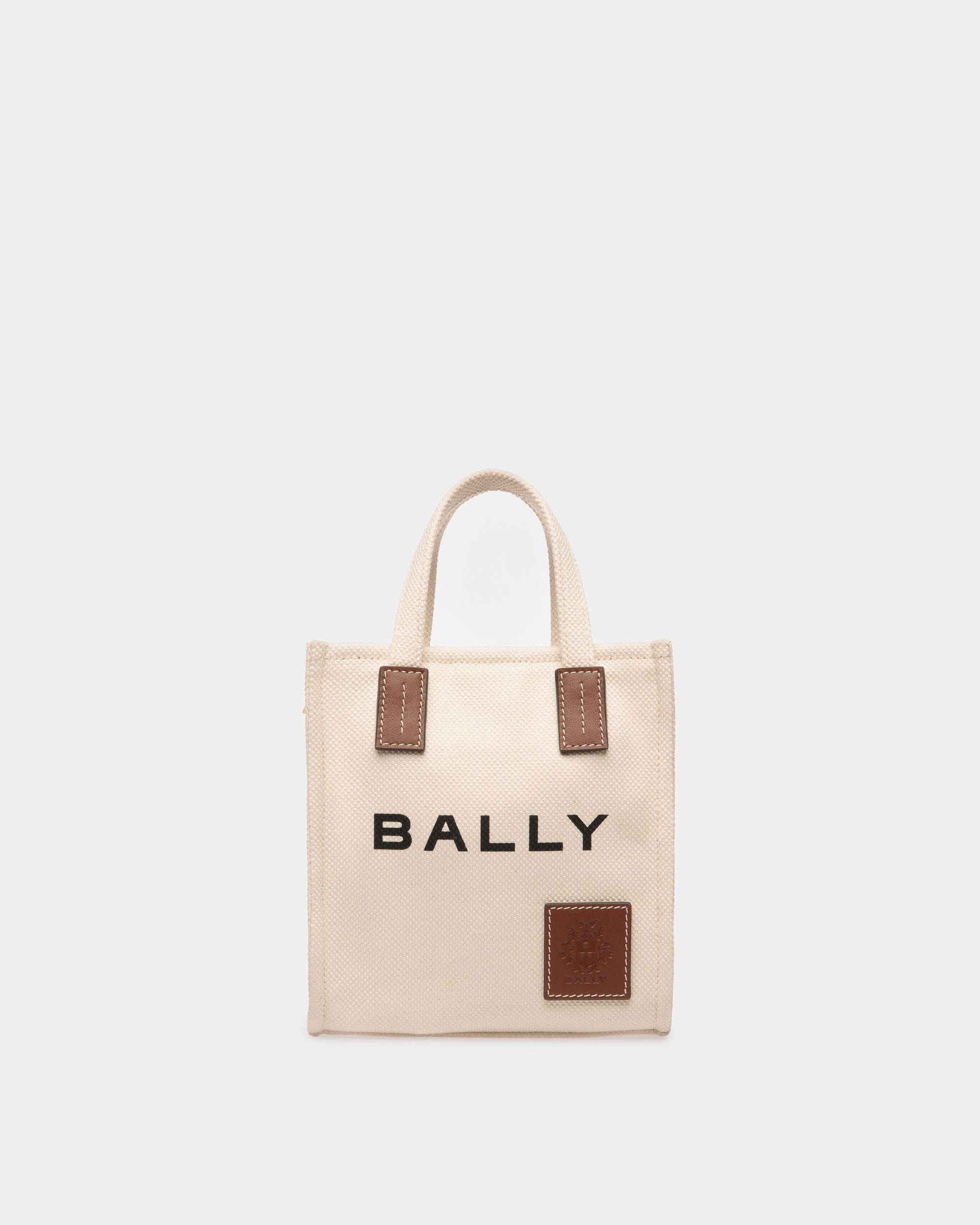 Minibolso Tote Akelei De Lona - Mujer - Bally - 01