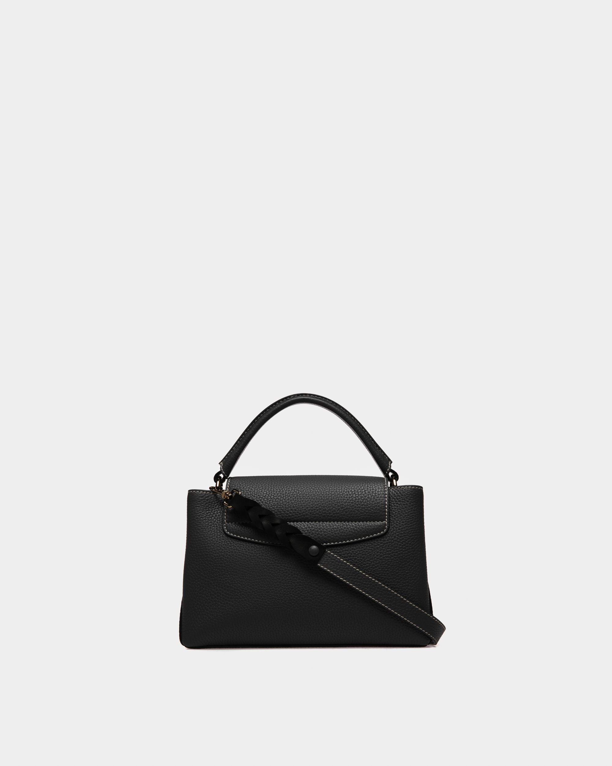 Layka Bolso De Mano De Piel En Negro - Mujer - Bally - 02