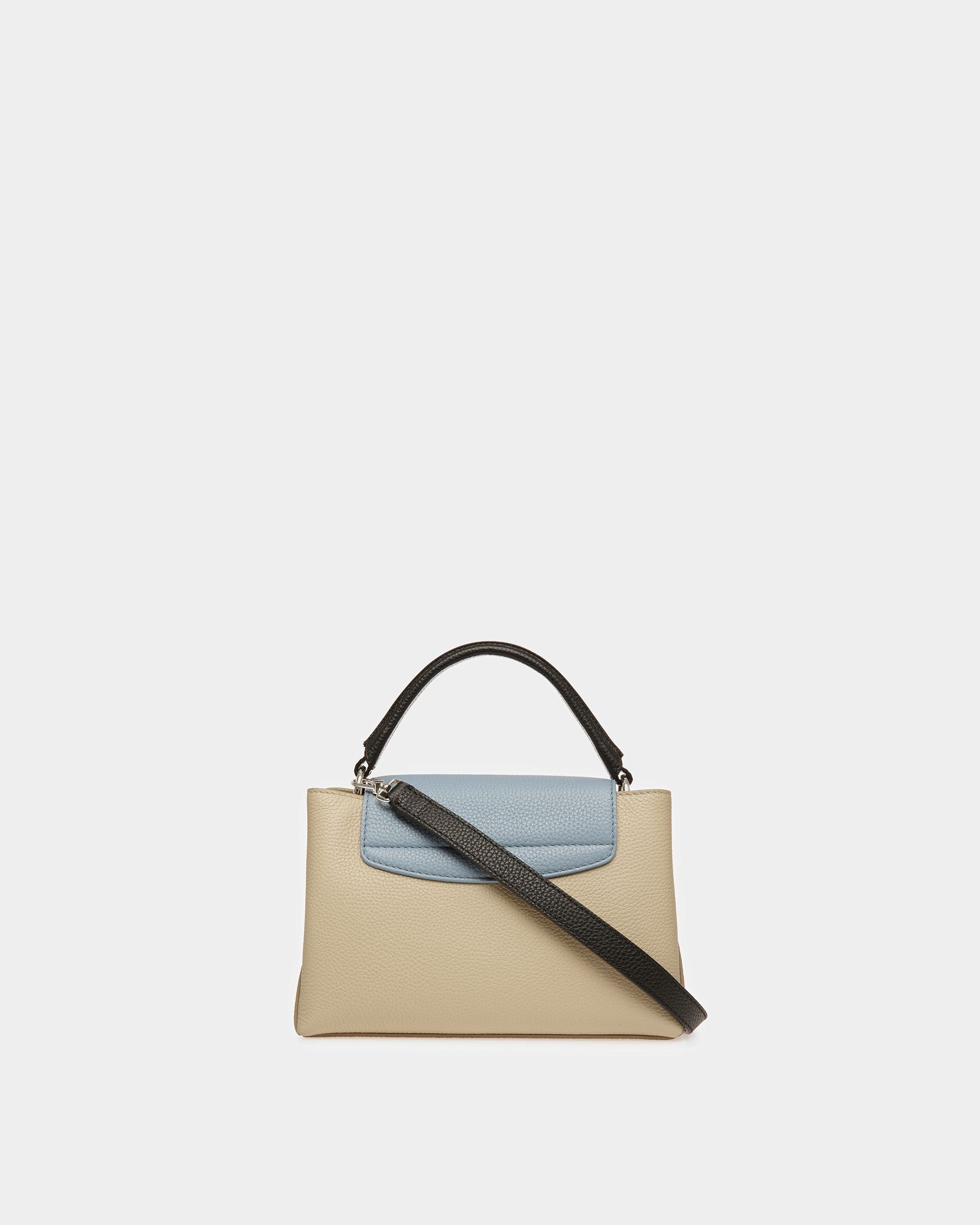 Layka S Bolso De Mano De Piel En Beige - Mujer - Bally - 02