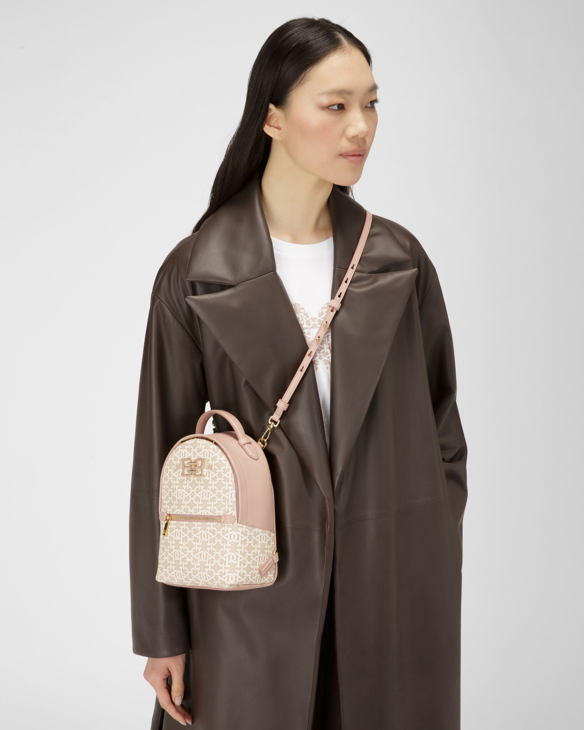 Betery Tpu Backpack In Natural - Women's - Bally - 02