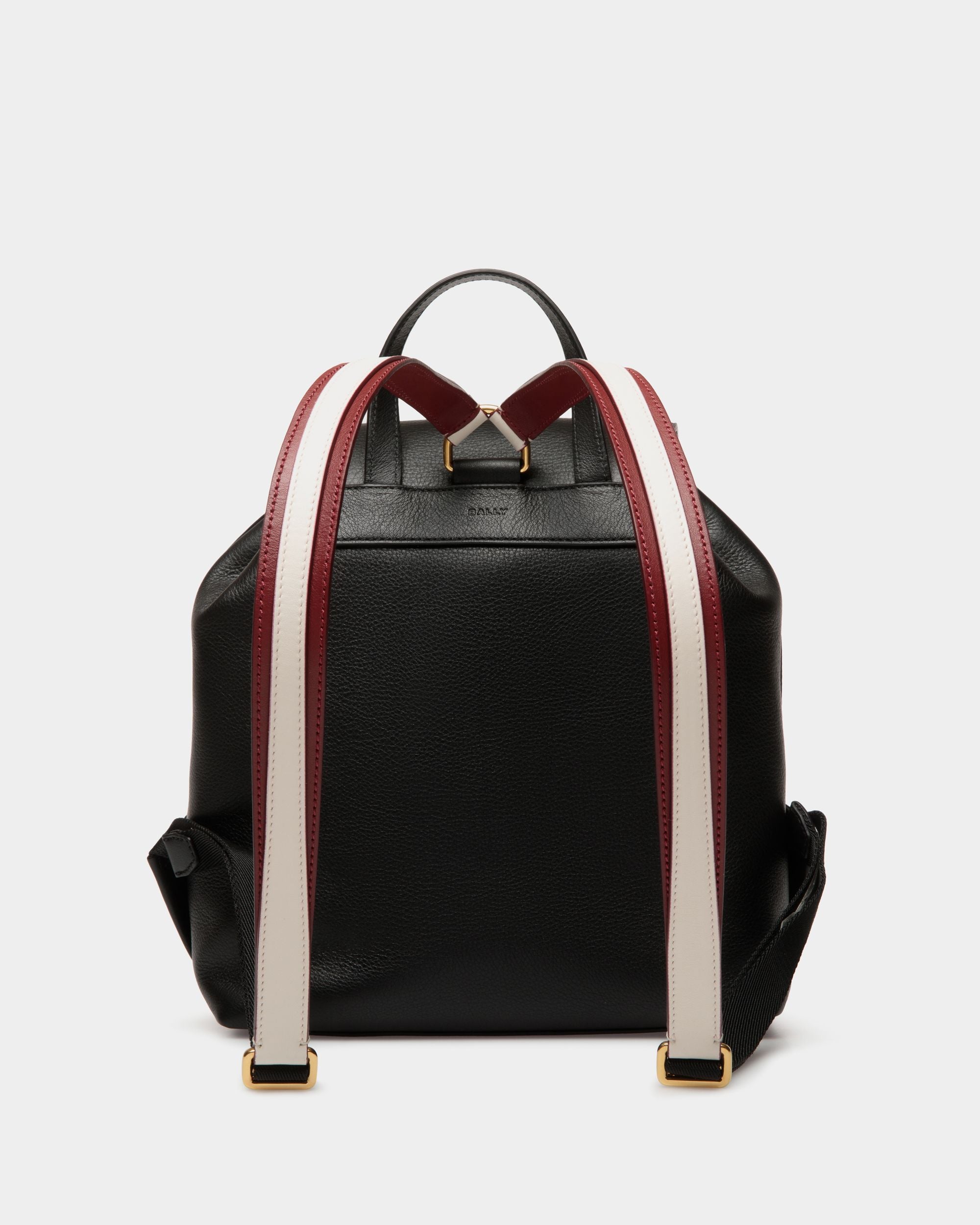 Mochila Code De Piel Negra - Mujer - Bally - 02