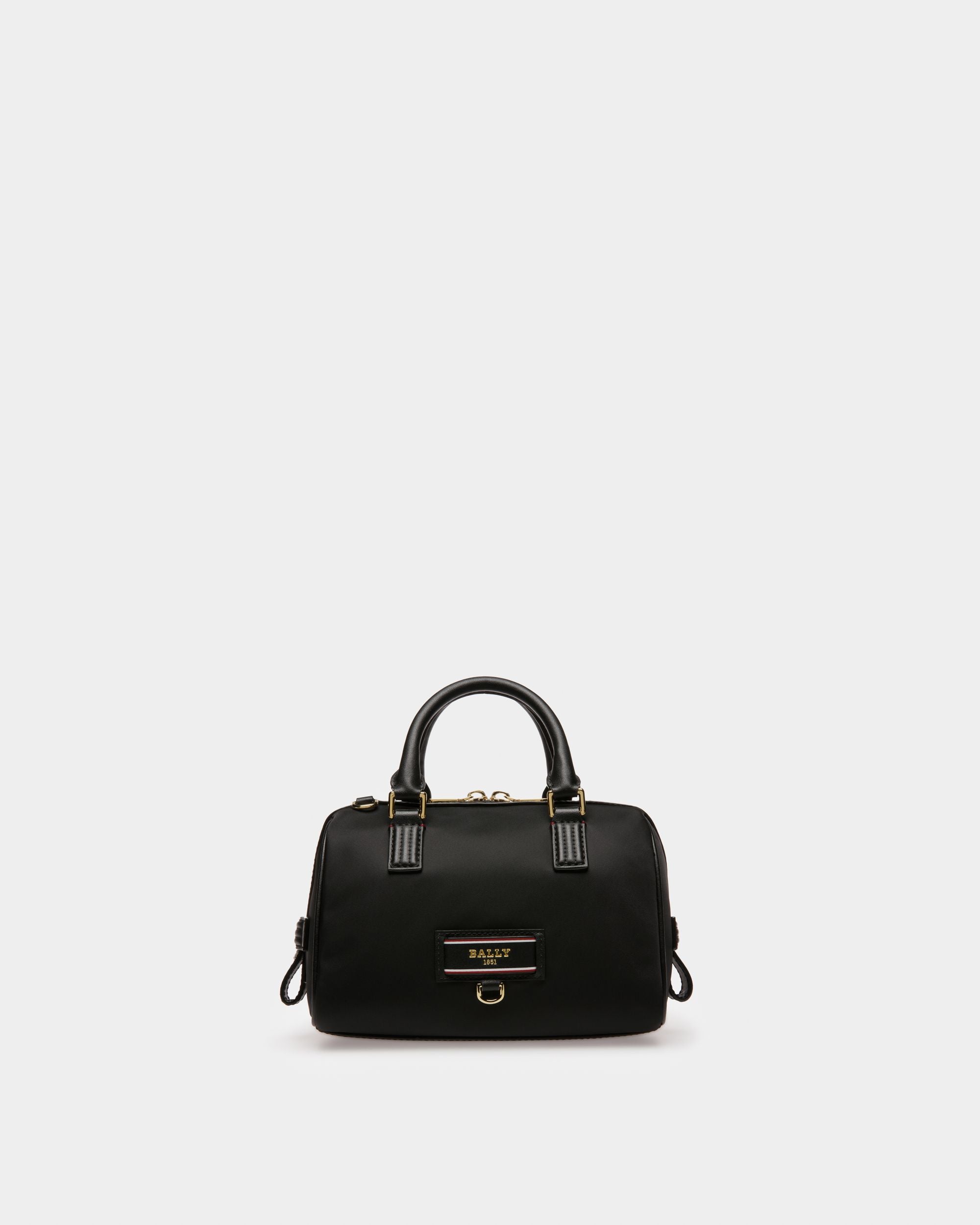 Evin Minibolso En Nailon Reciclado De Color Negro - Mujer - Bally - 01
