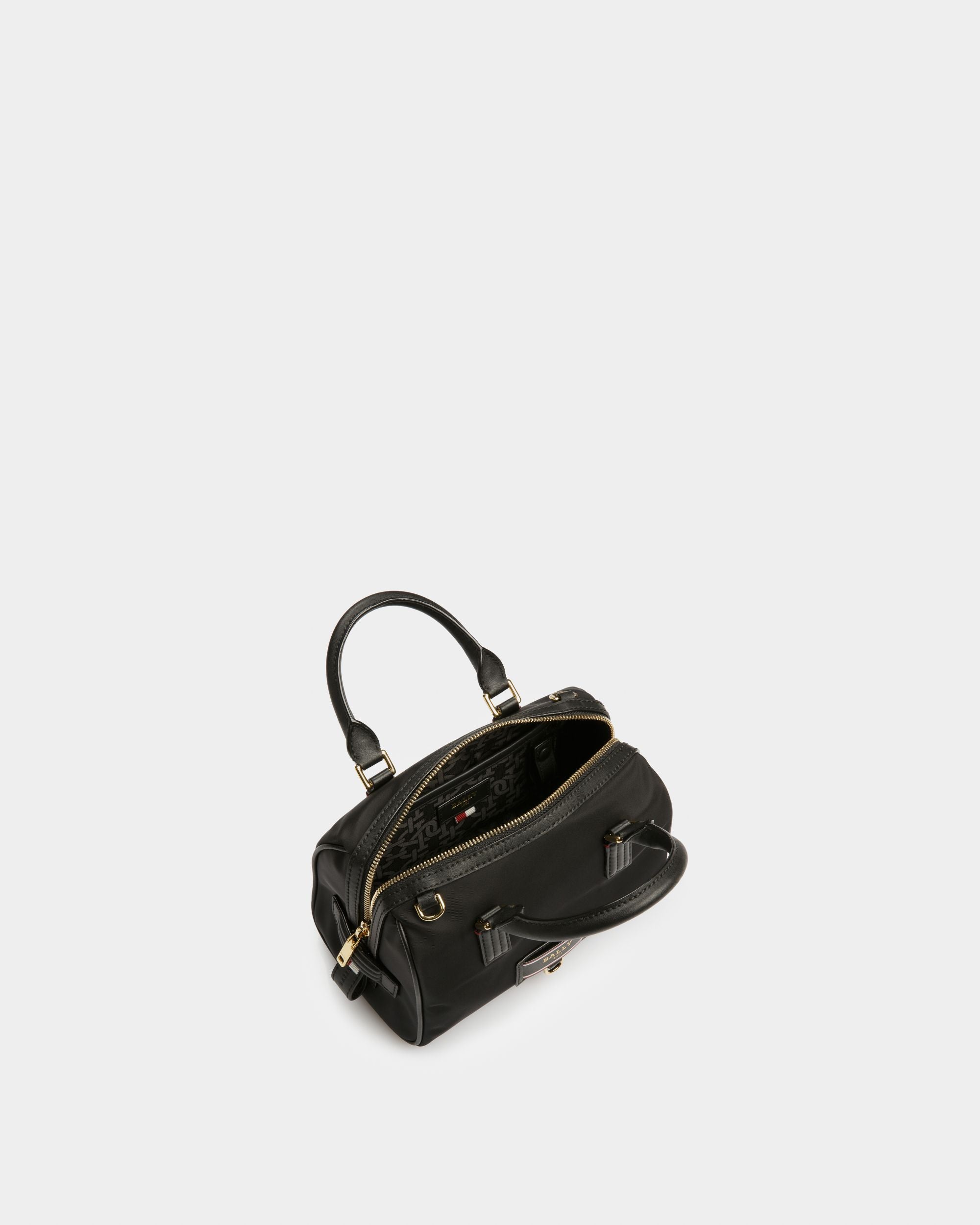 Evin Minibolso En Nailon Reciclado De Color Negro - Mujer - Bally - 03
