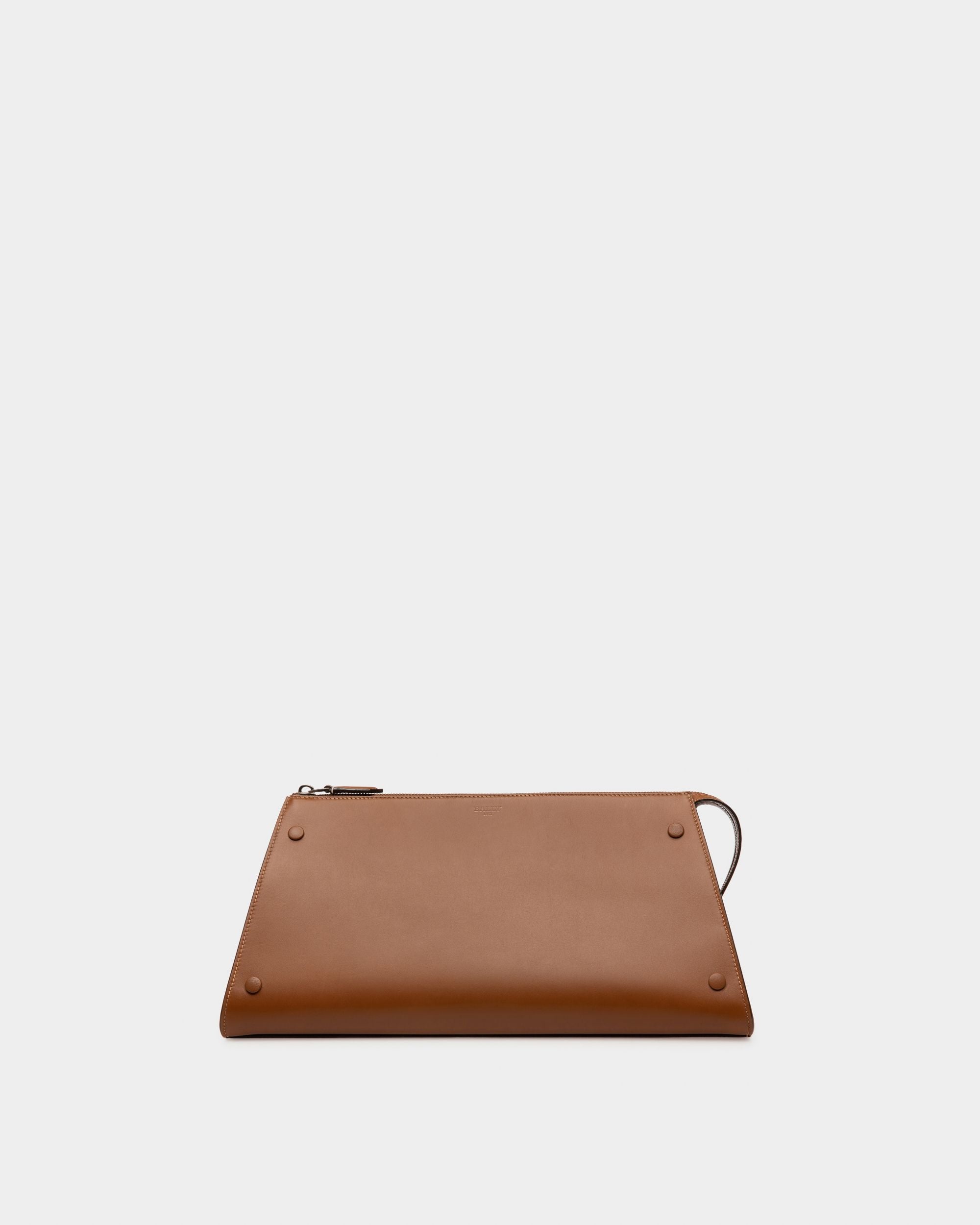 Arc Minibag In Brown Leather - Women's - Bally - 01