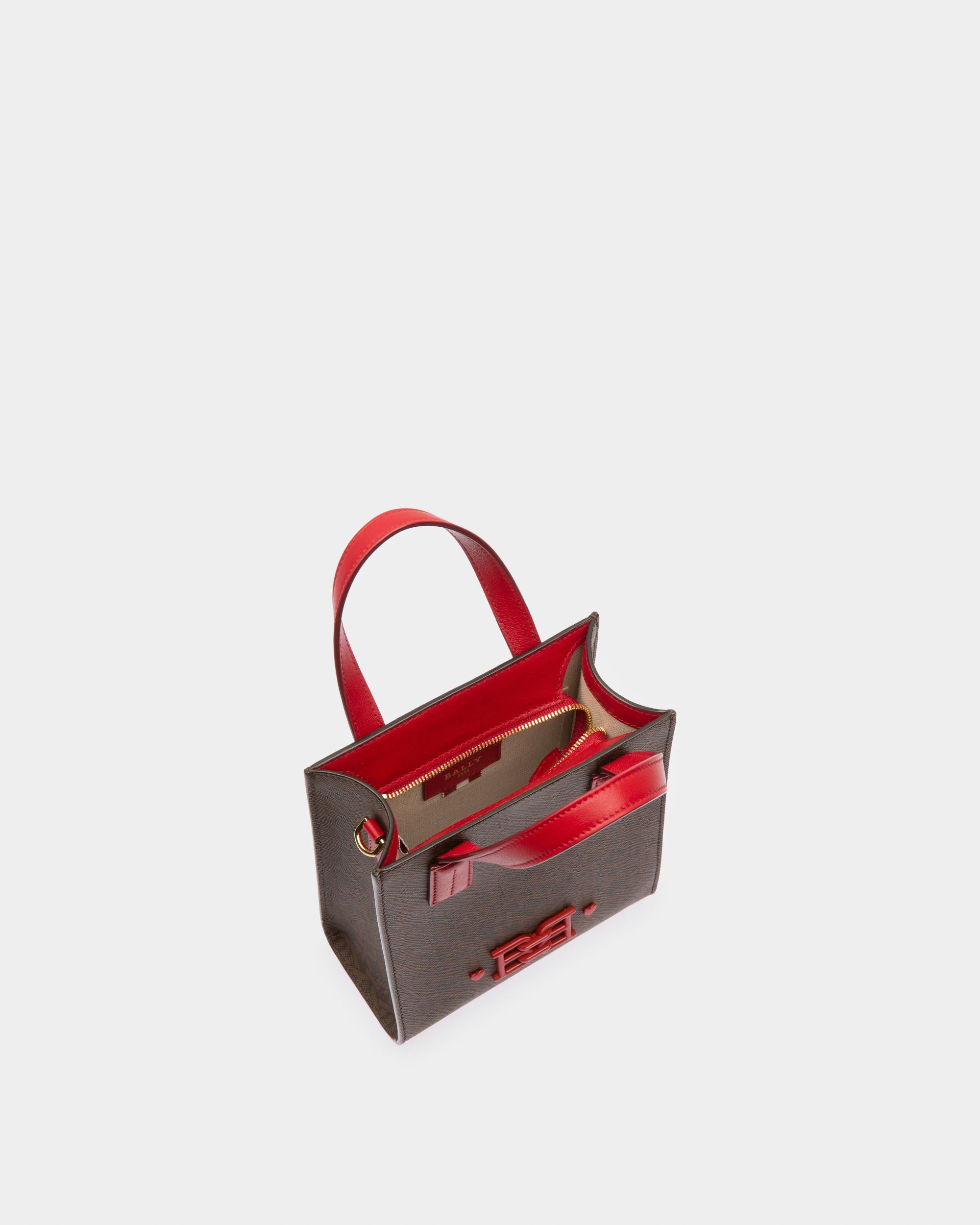 Crystalia Xs Tpu Minibag In Brown - Women's - Bally - 04