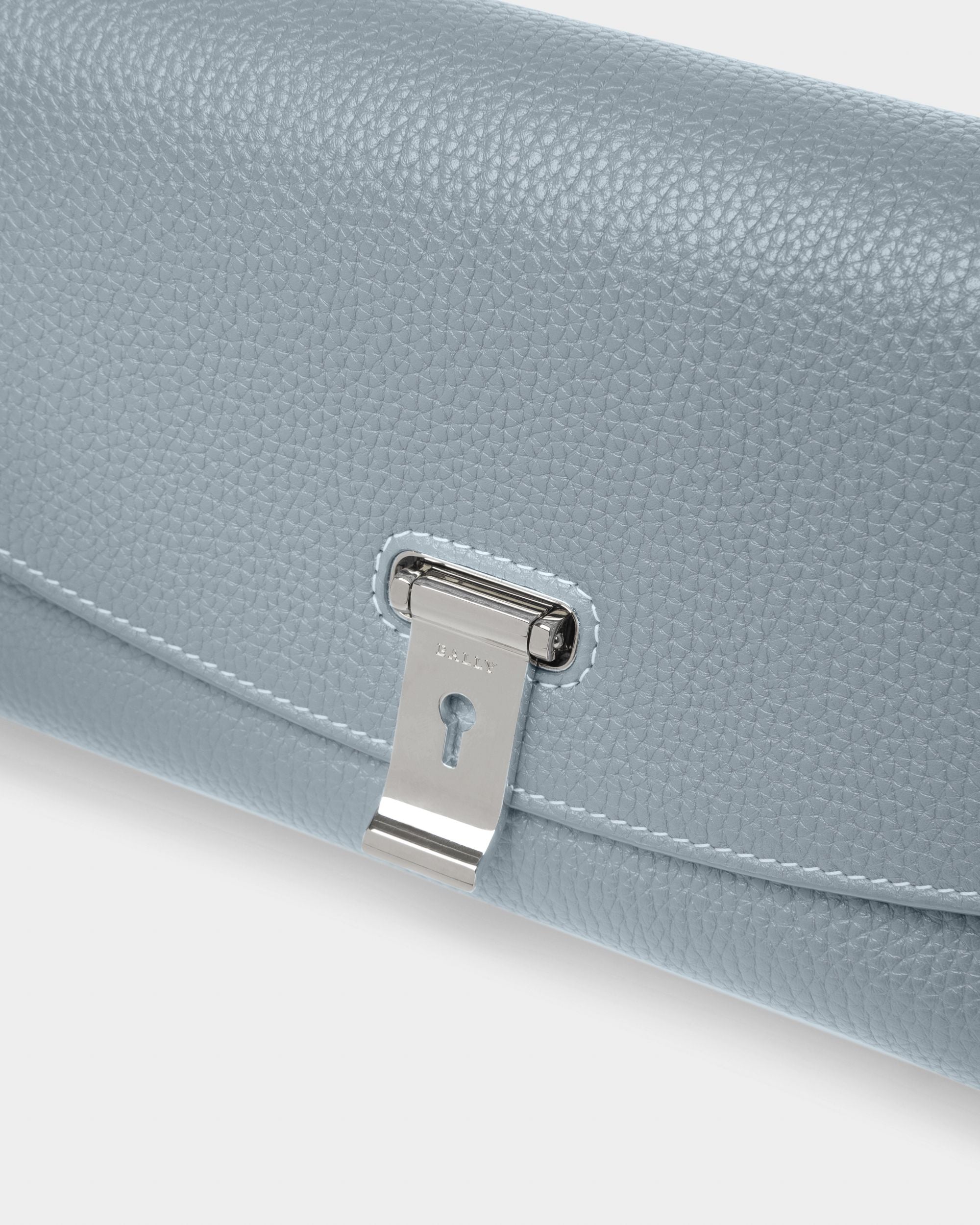 Leena Minibolso De Piel En Azul Claro - Mujer - Bally - 05