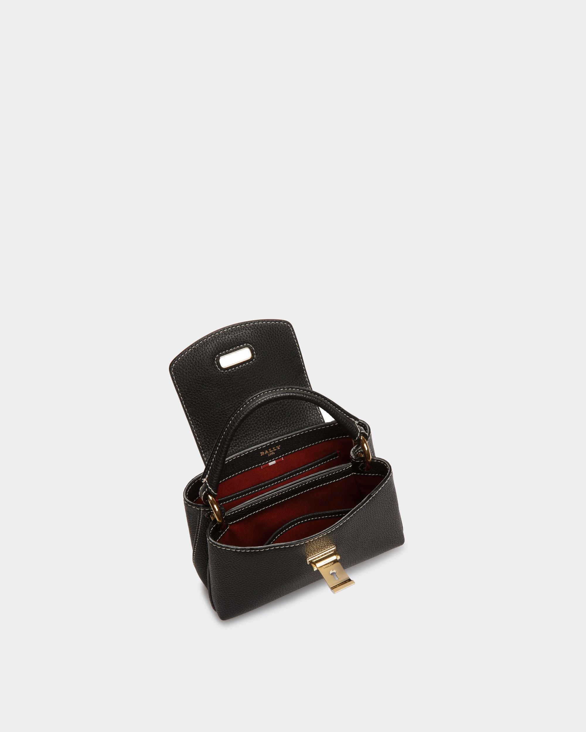 Layka Xs Minibolso De Piel En Negro - Mujer - Bally - 05