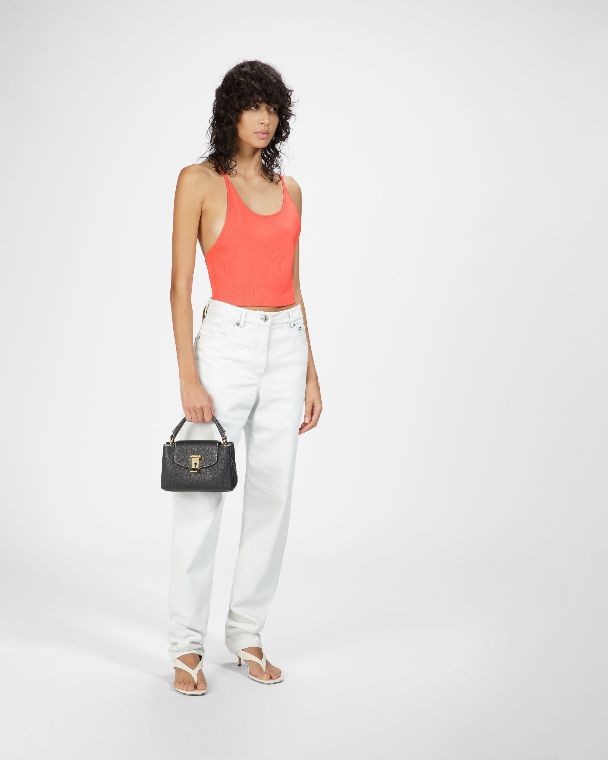 Layka Xs Minibolso De Piel En Negro - Mujer - Bally - 08