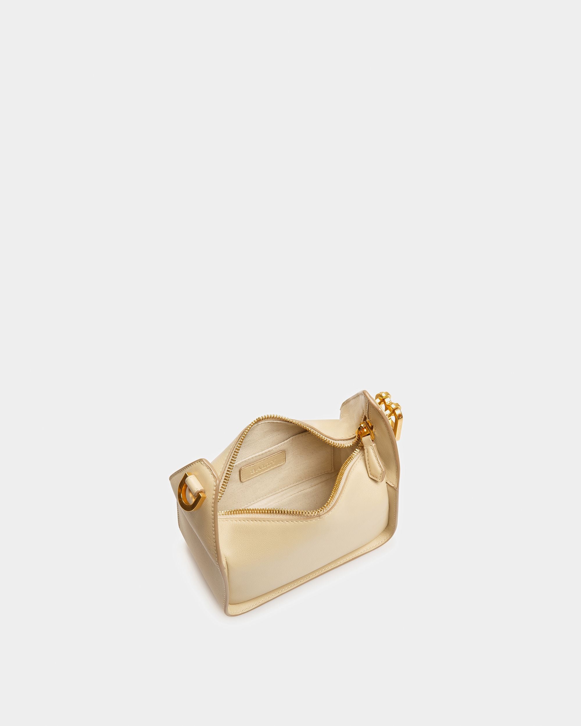 B-Hook Xs Minibolso De Piel Color Fósil - Mujer - Bally - 03