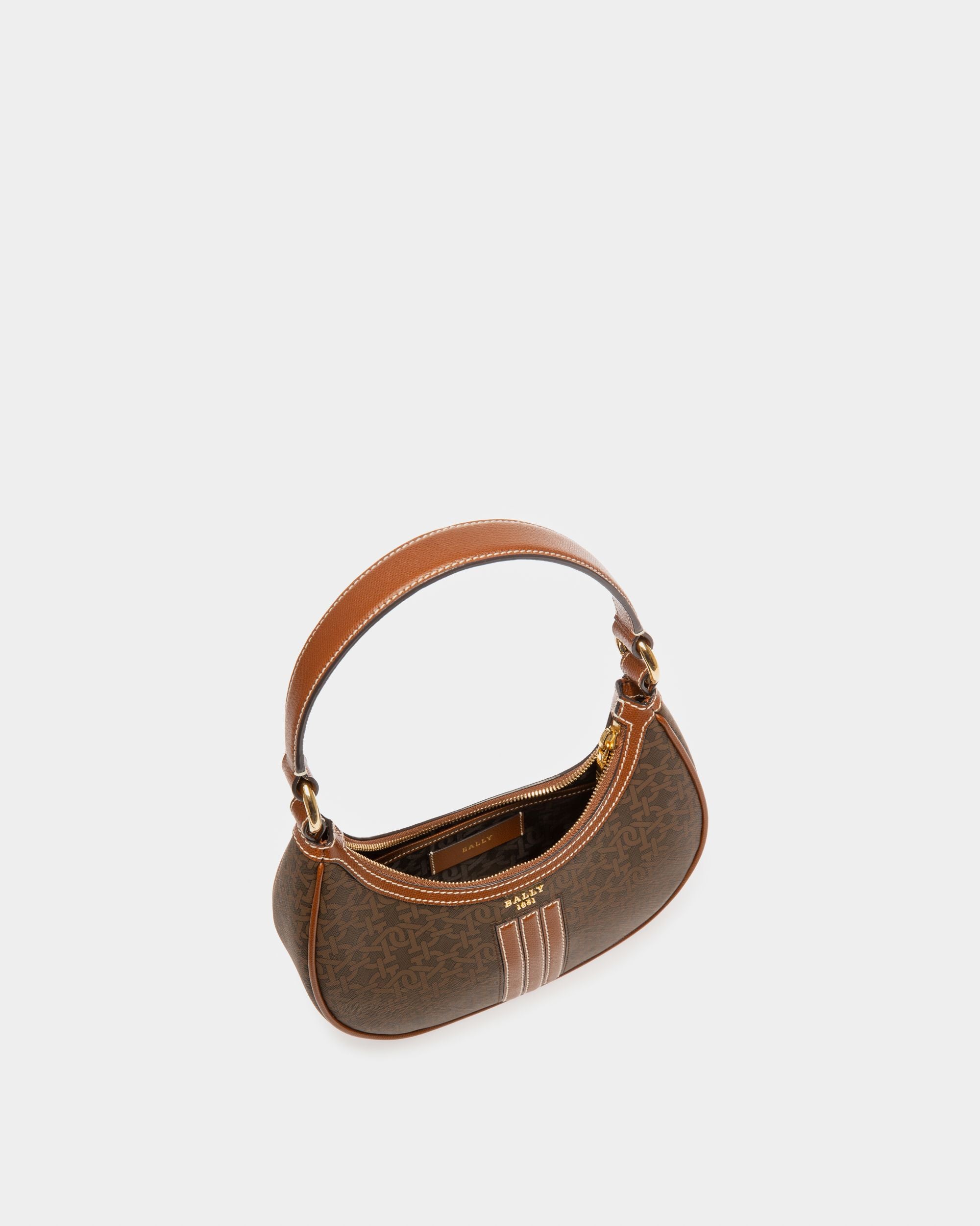Deyr Tpu Minibag In Brown - Women's - Bally - 03