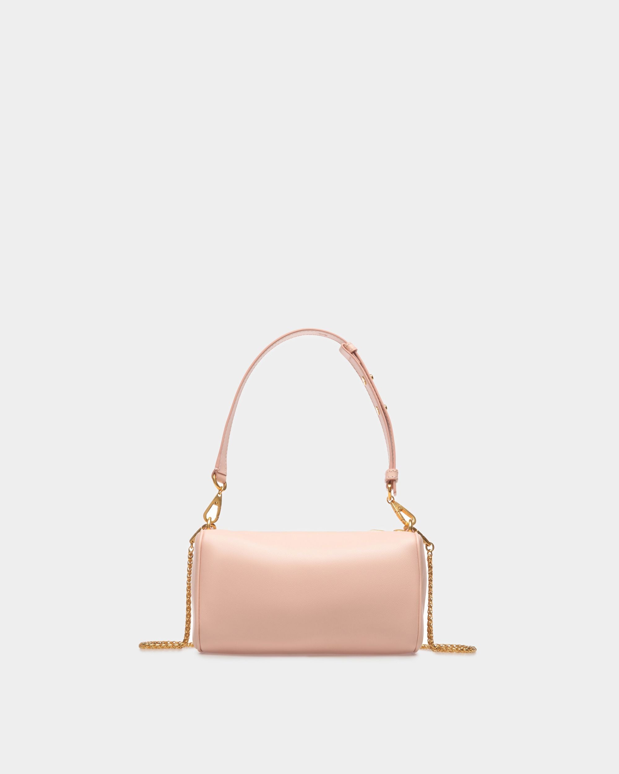 Minibolso Emblem De Piel En Rosa - Mujer - Bally - 02