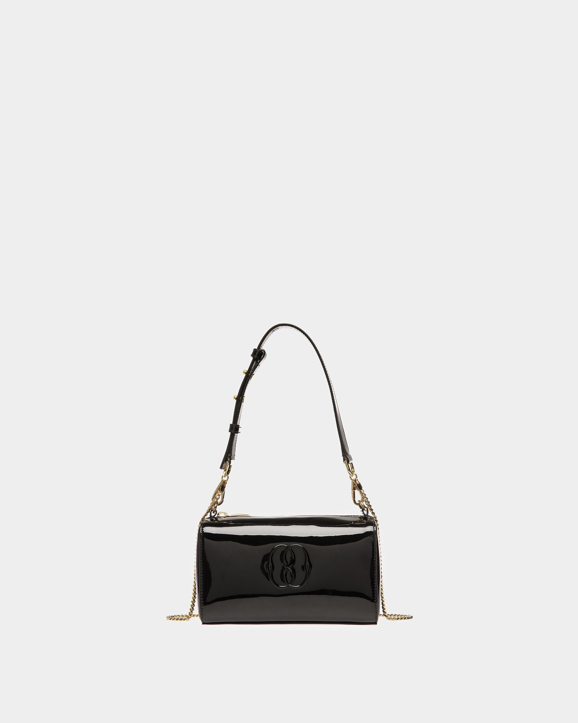 Minibolso Emblem De Piel Negra - Mujer - Bally - 01