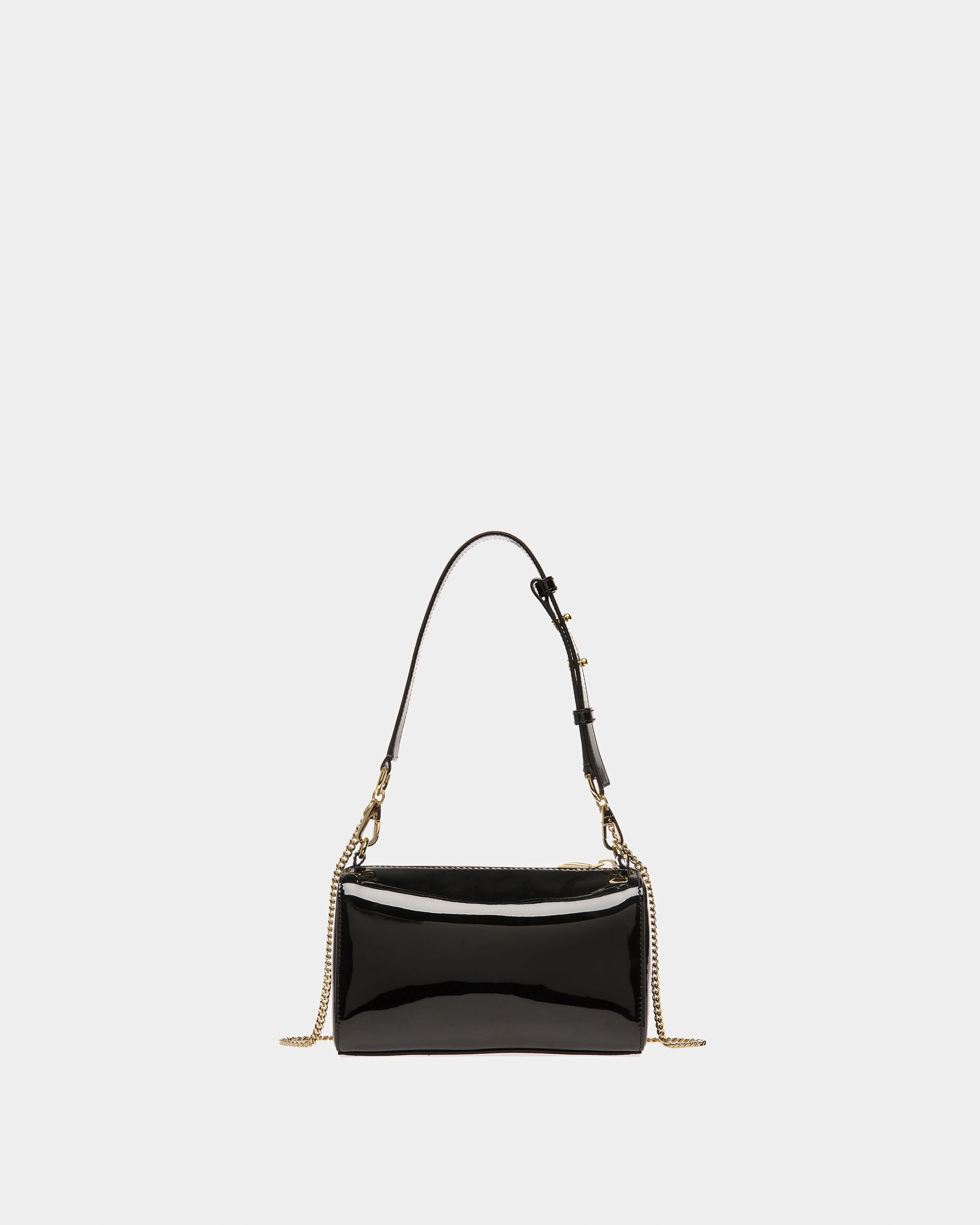 Minibolso Emblem De Piel Negra - Mujer - Bally - 02