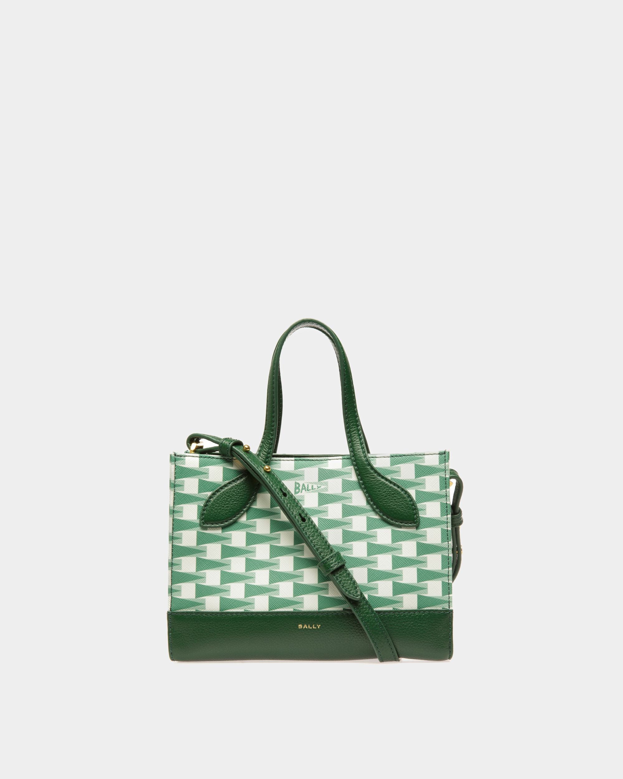 Pennant Minibag In Kelly Green TPU - Women's - Bally - 01
