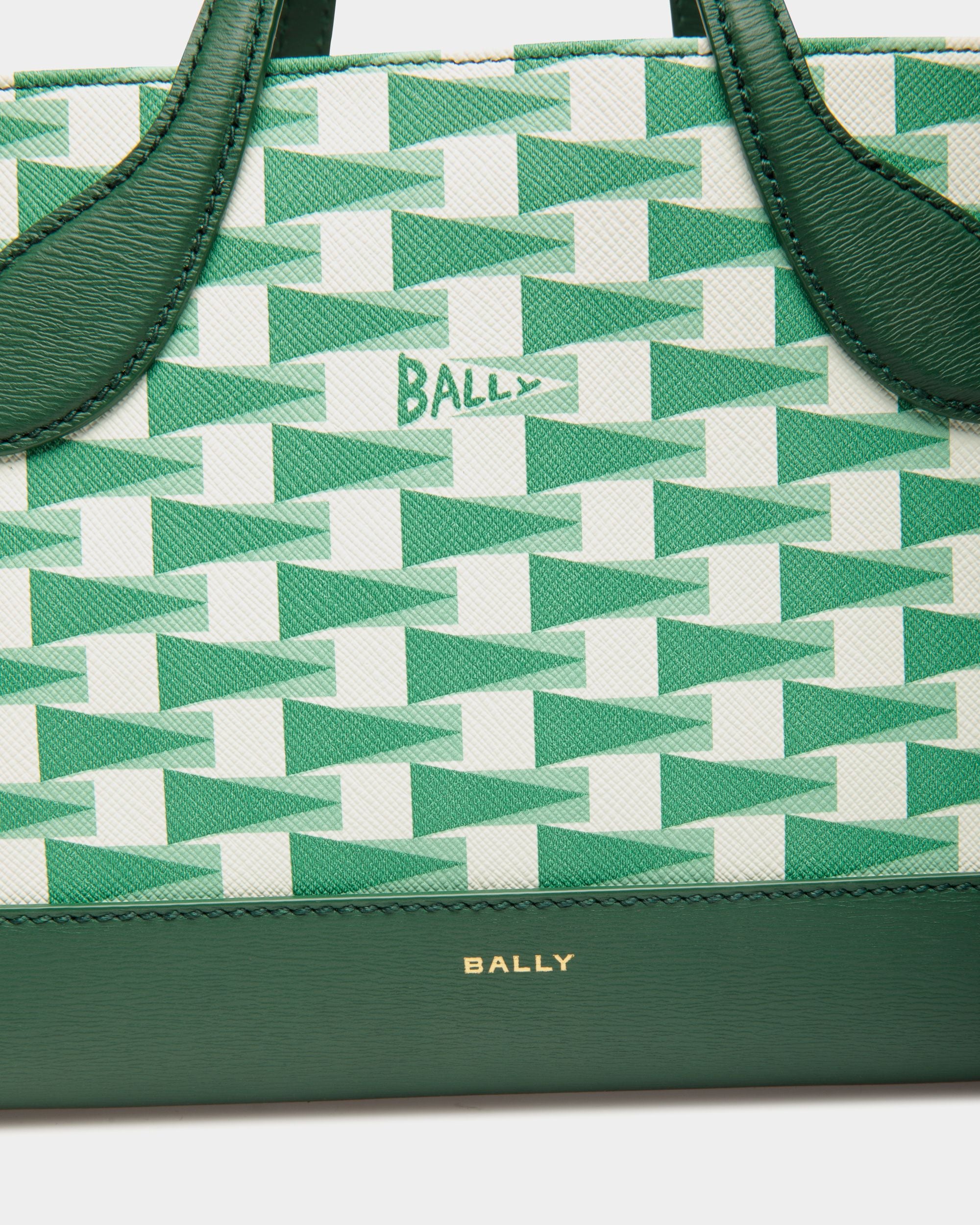 Pennant Minibag In Kelly Green TPU - Women's - Bally - 05