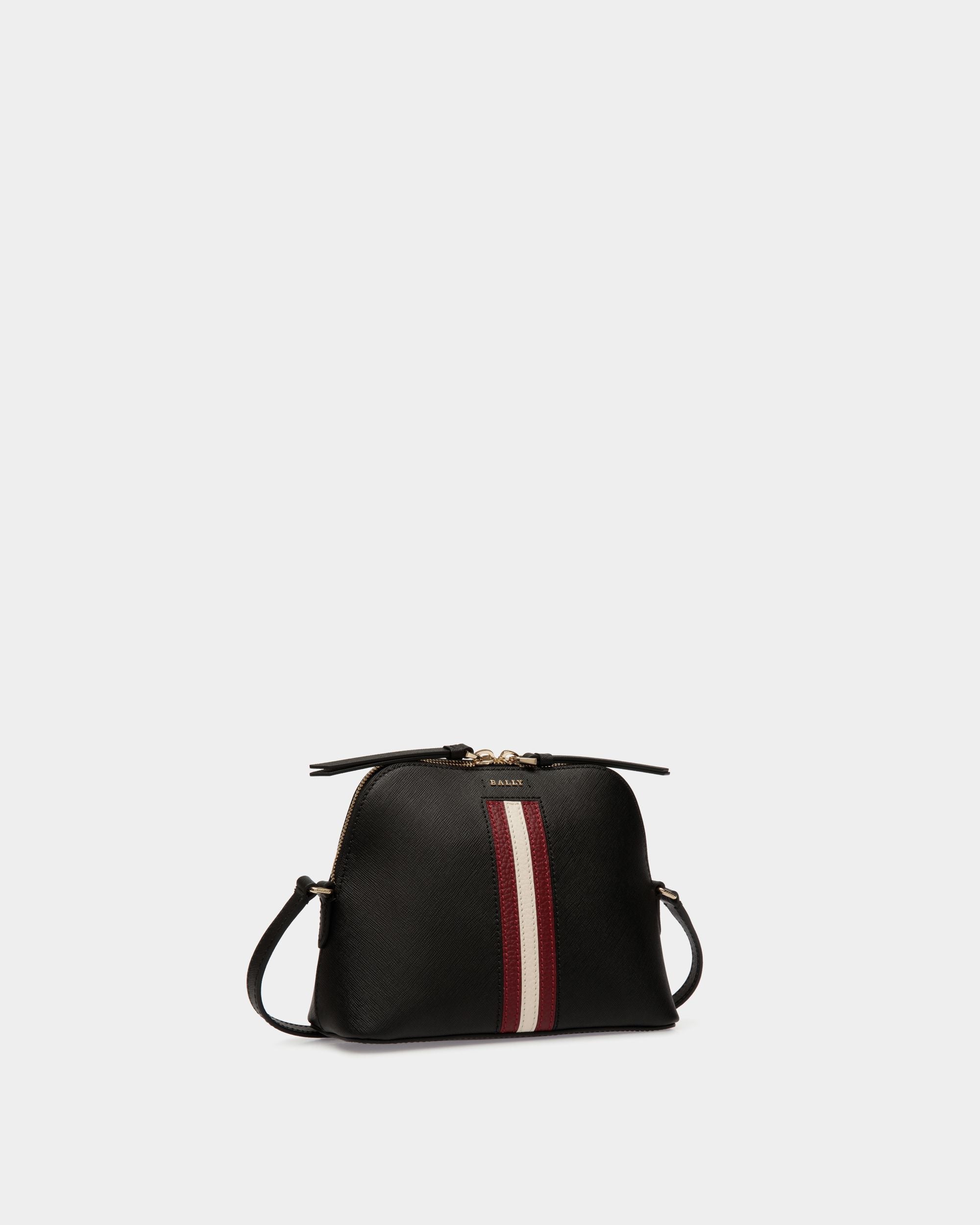 Minibag In Black Leather - Women's - Bally - 03
