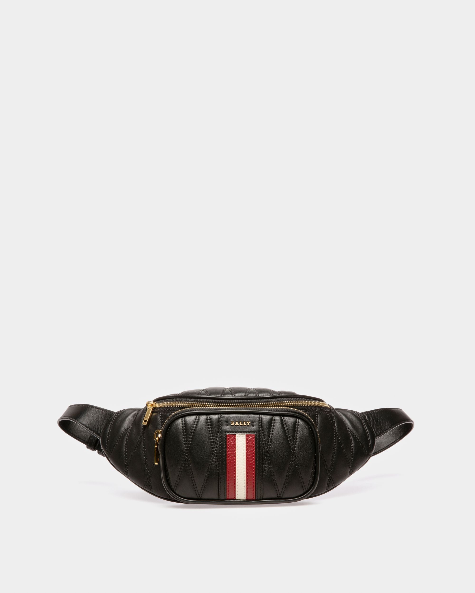 Deter Minibag In Black Leather - Women's - Bally - 01