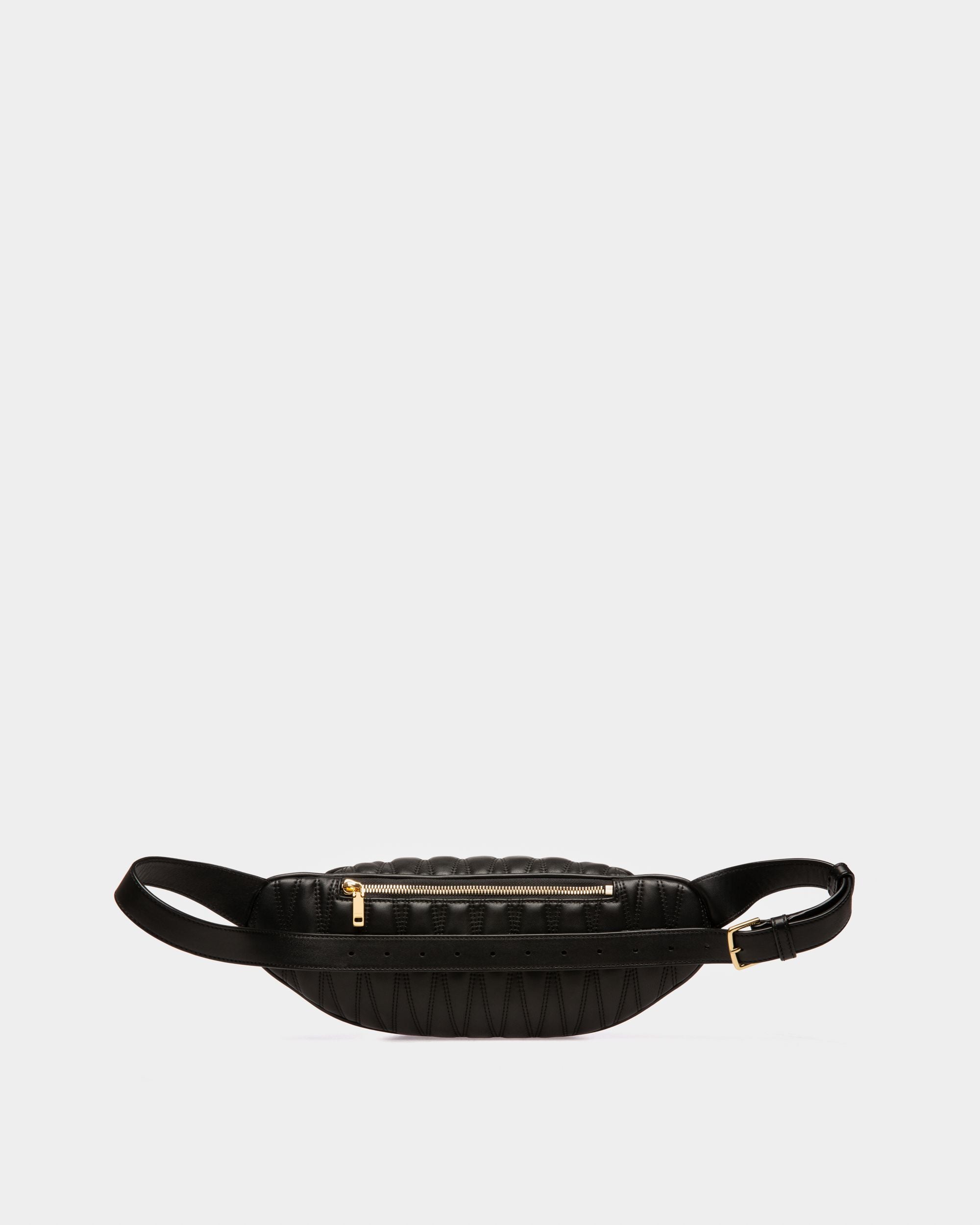 Deter Minibag In Black Leather - Women's - Bally - 02