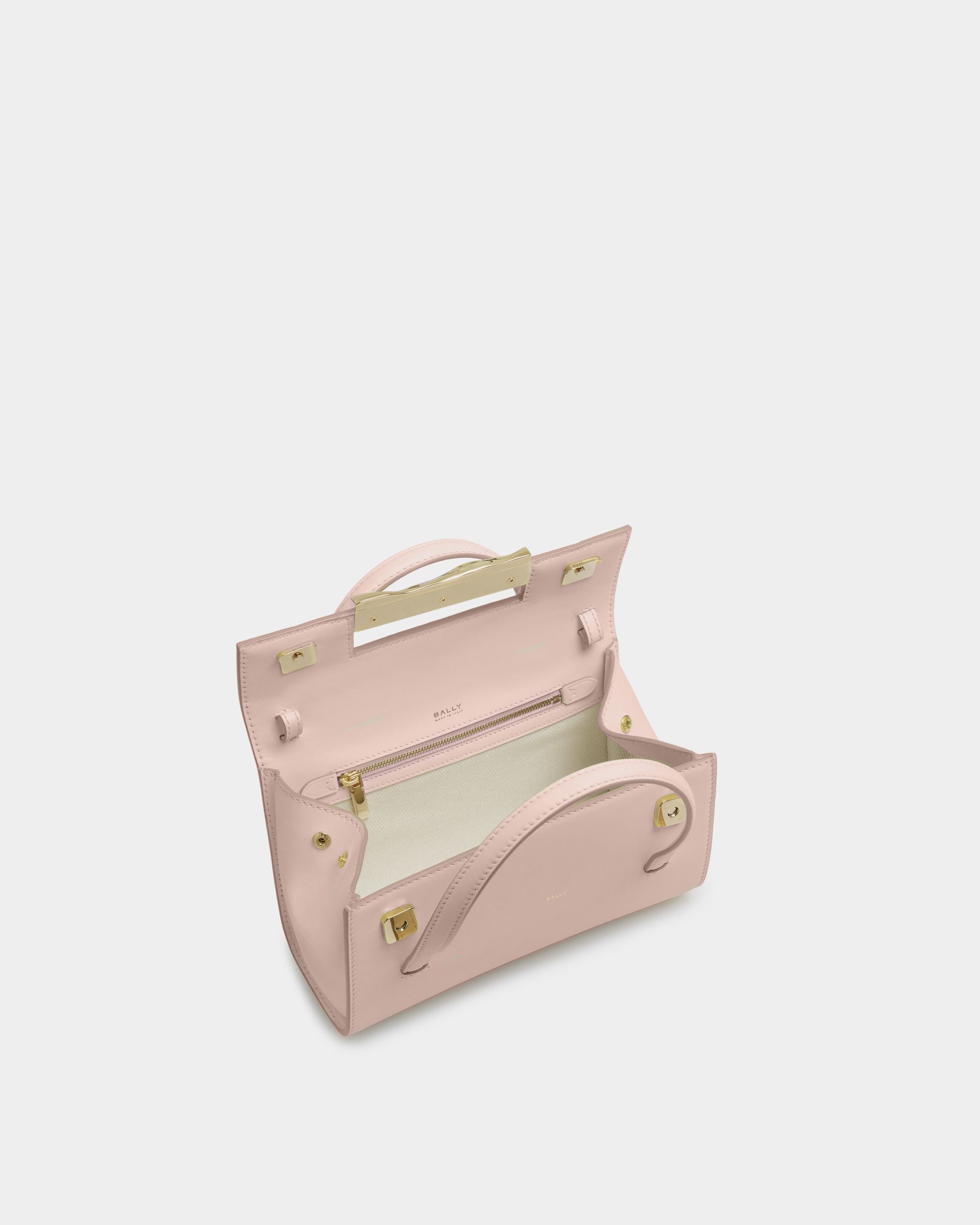 Minibolso Baroque De Piel En Rosa - Mujer - Bally - 04