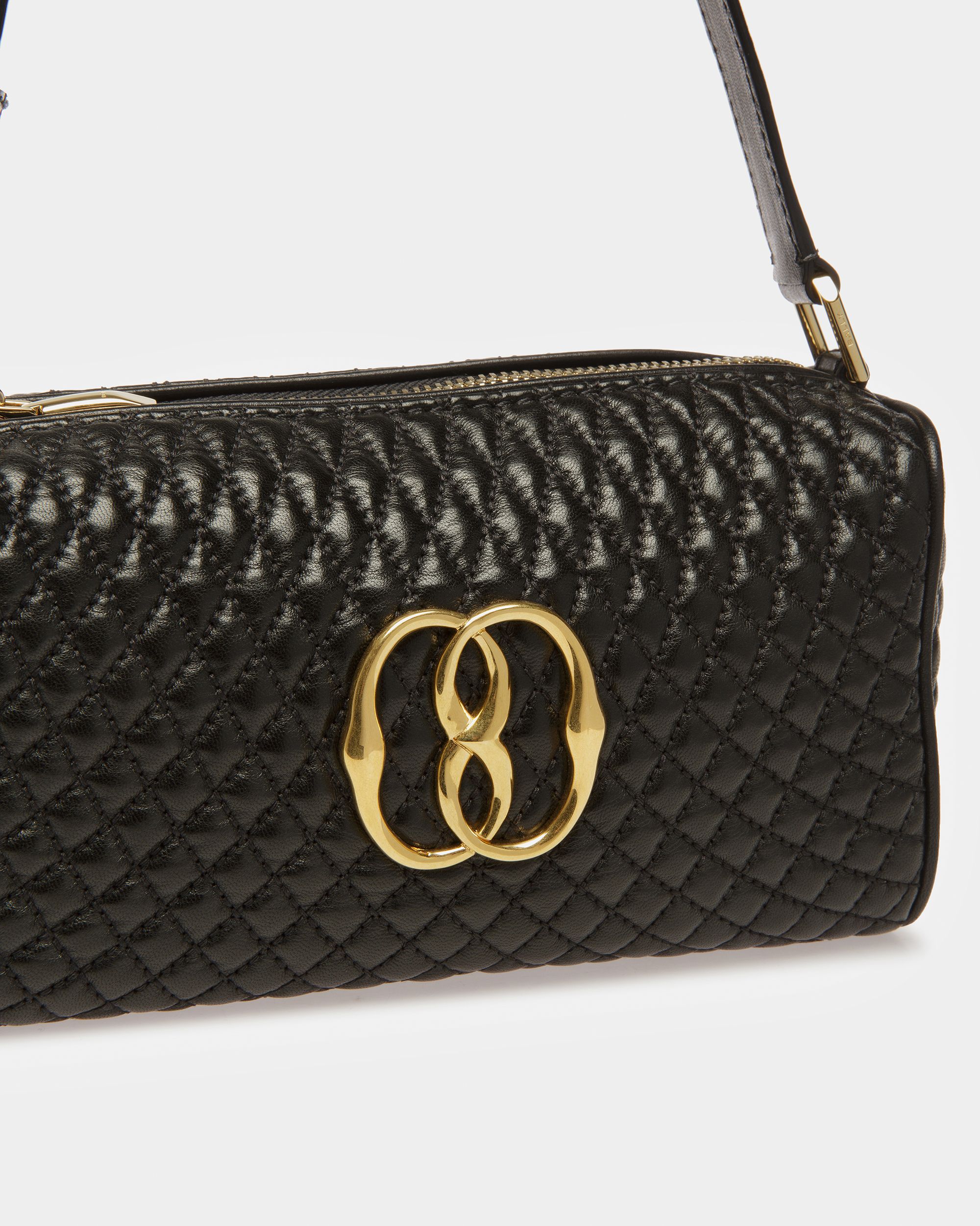 Minibolso Emblem De Piel Acolchada - Mujer - Bally - 06