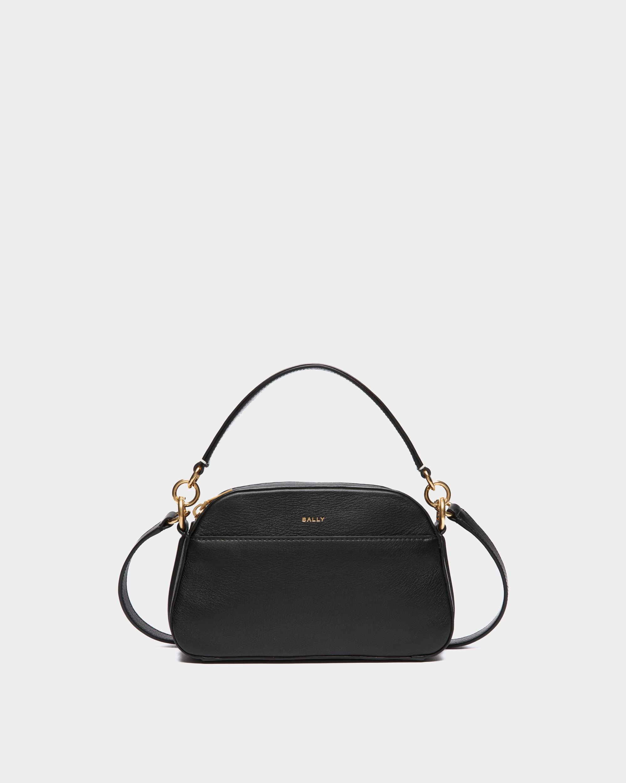 Code Crossbody In Black Leather - Women's - Bally - 01
