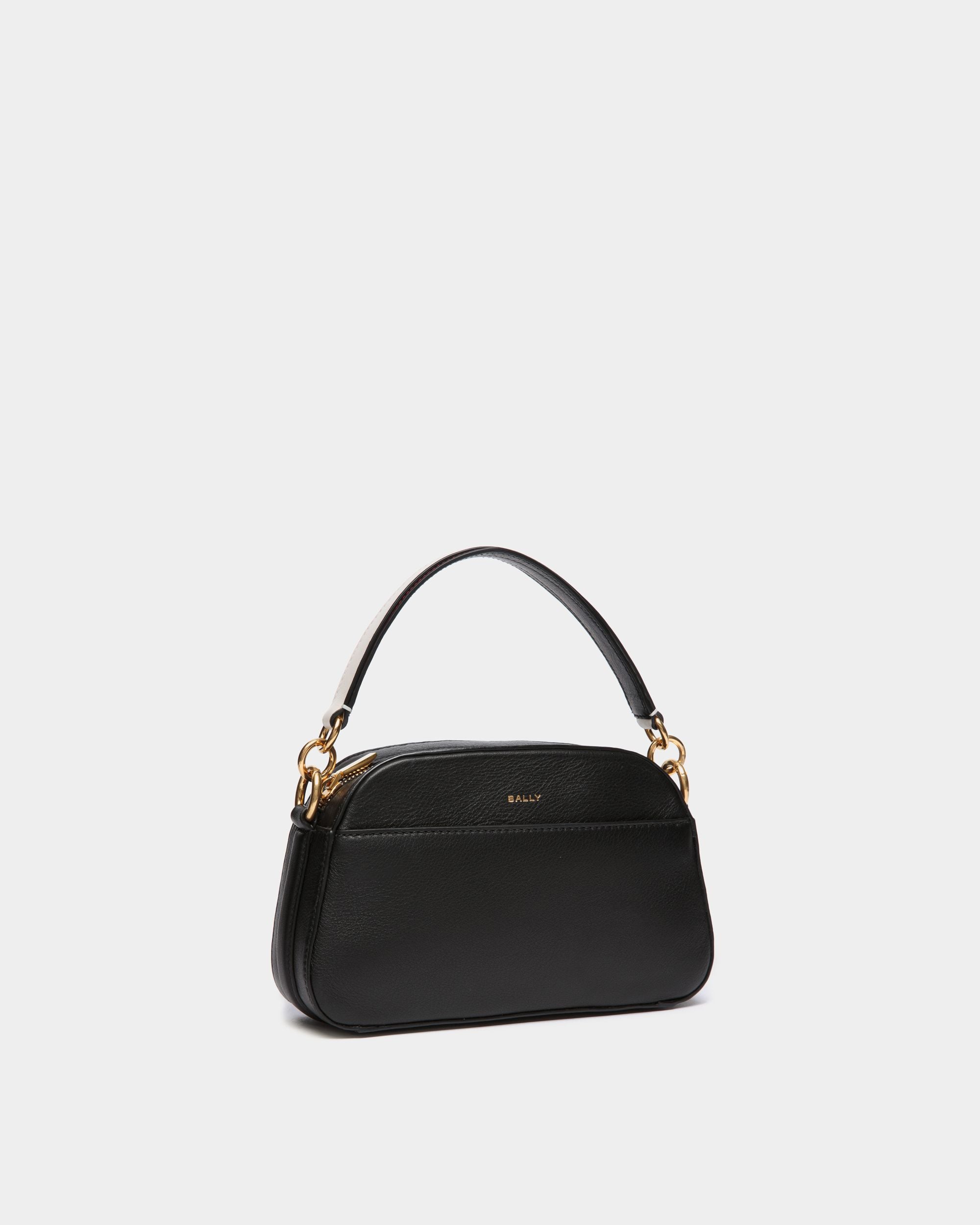 Code Crossbody In Black Leather - Women's - Bally - 03