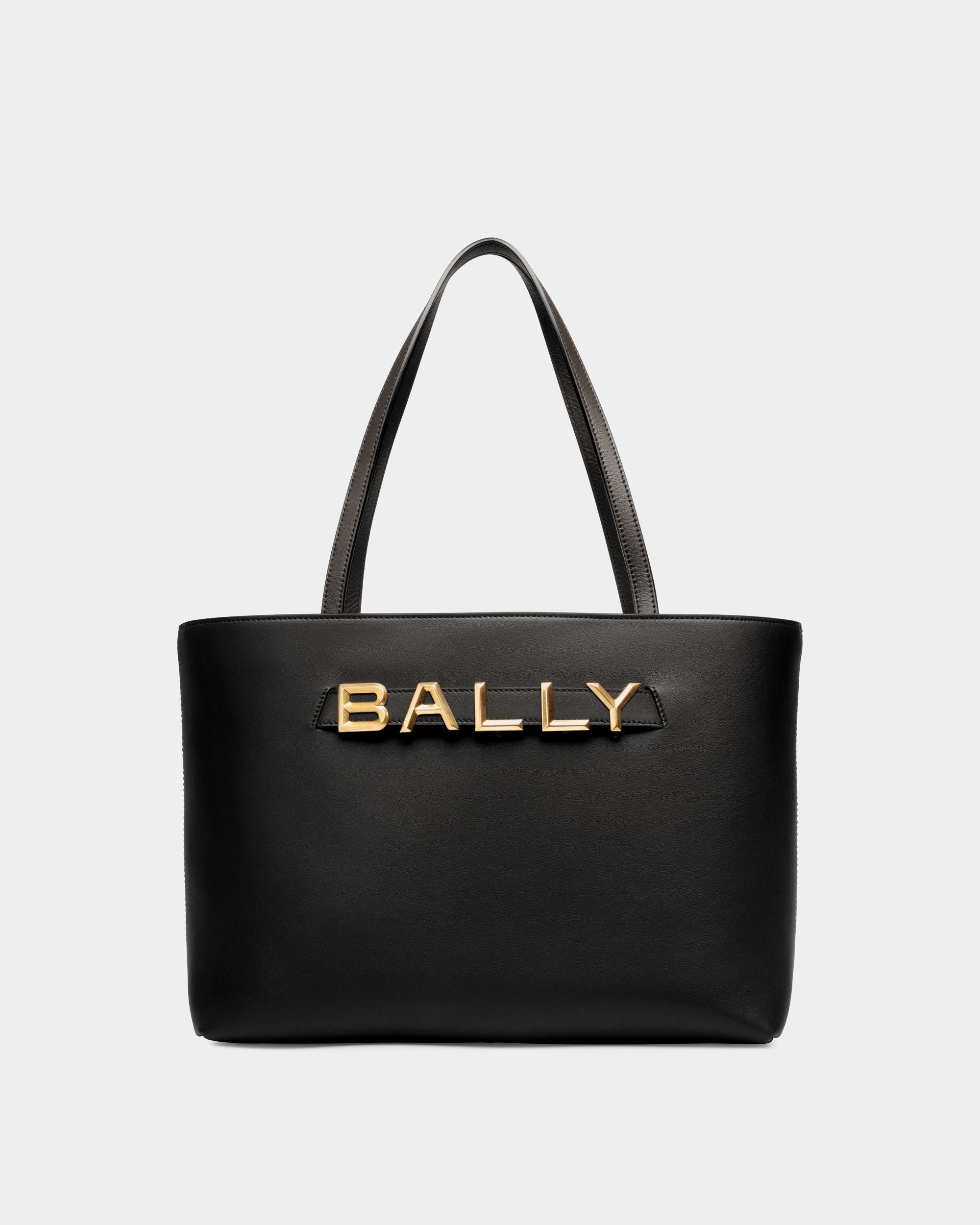 Bally Spell Tote Bag in Black Leather - Women's - Bally - 01