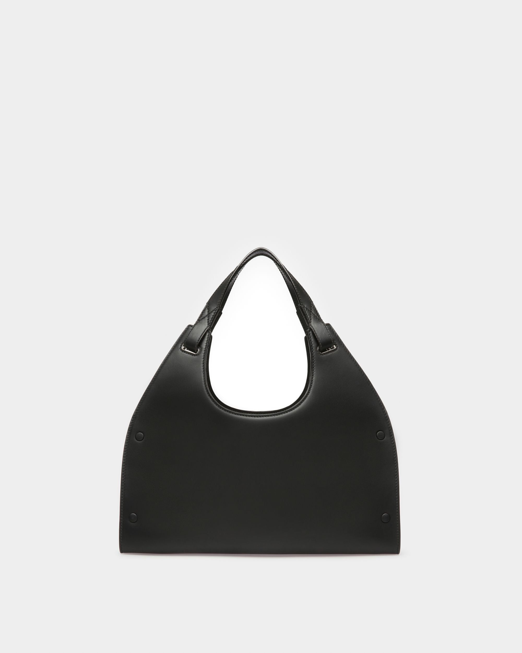 Ahres Leather Shoulder Bag In Black - Women's - Bally - 03