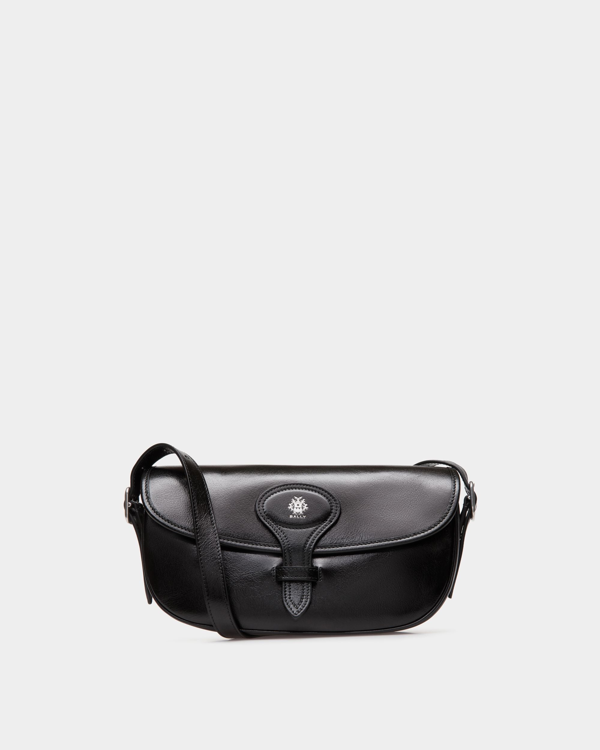 Bandolera Beckett De Piel Negra - Mujer - Bally - 01