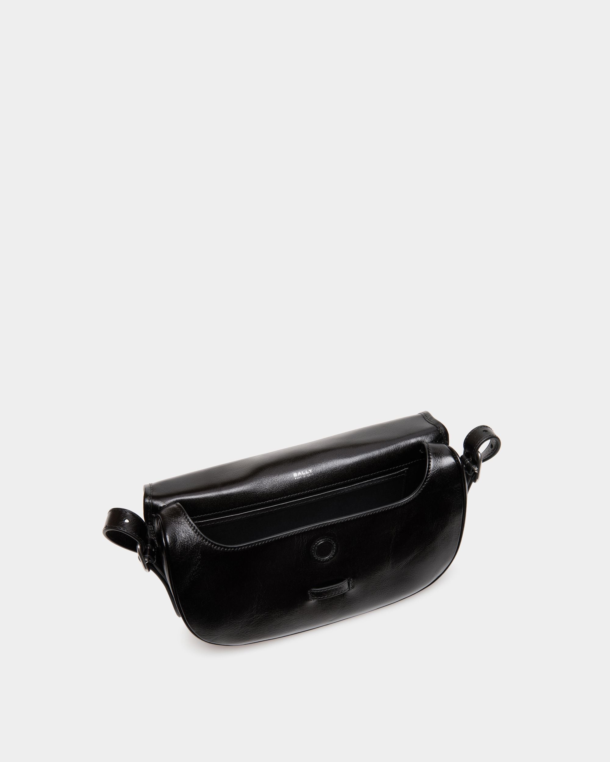 Bandolera Beckett De Piel Negra - Mujer - Bally - 05