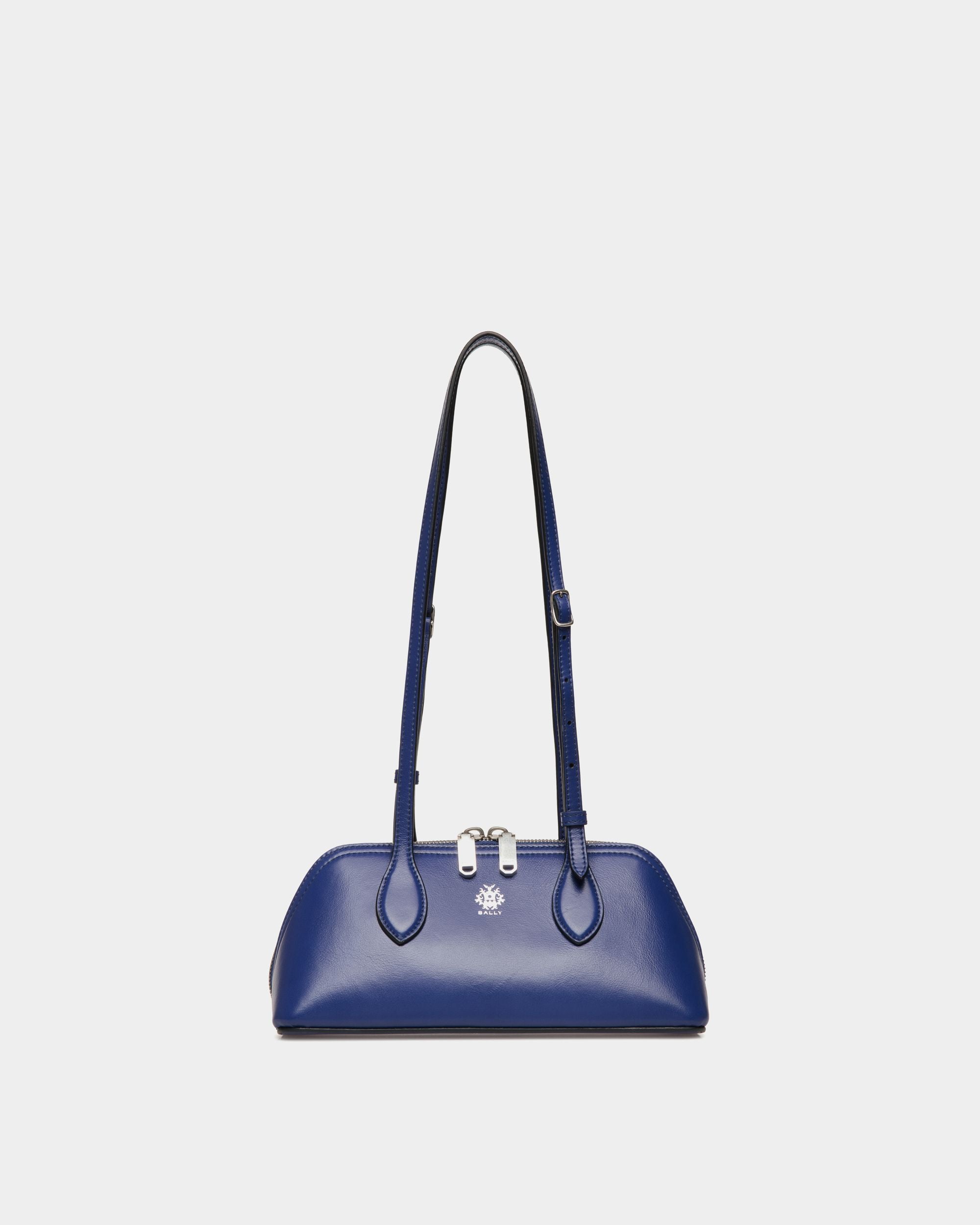 Minibolso Ray De Piel Azul - Mujer - Bally - 01