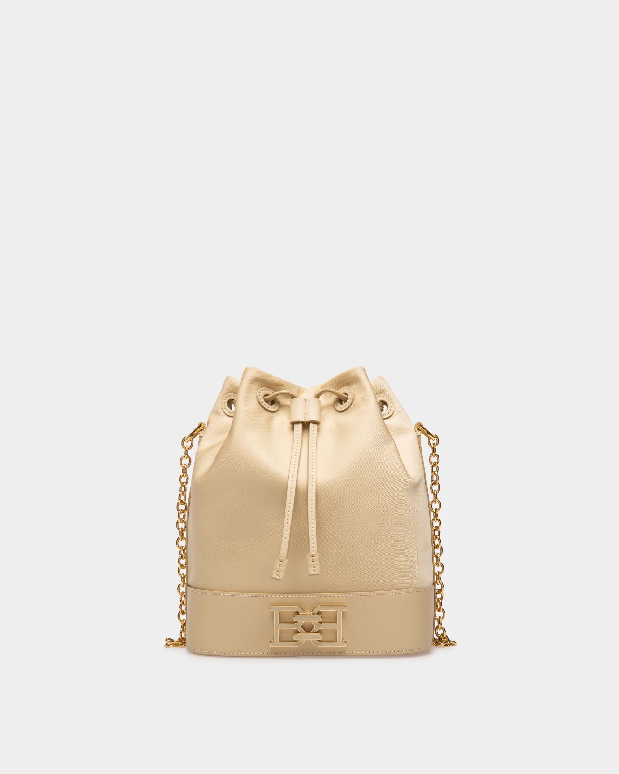 Eoh Bolso Cubo De Nailon Color Fósil - Mujer - Bally - 01