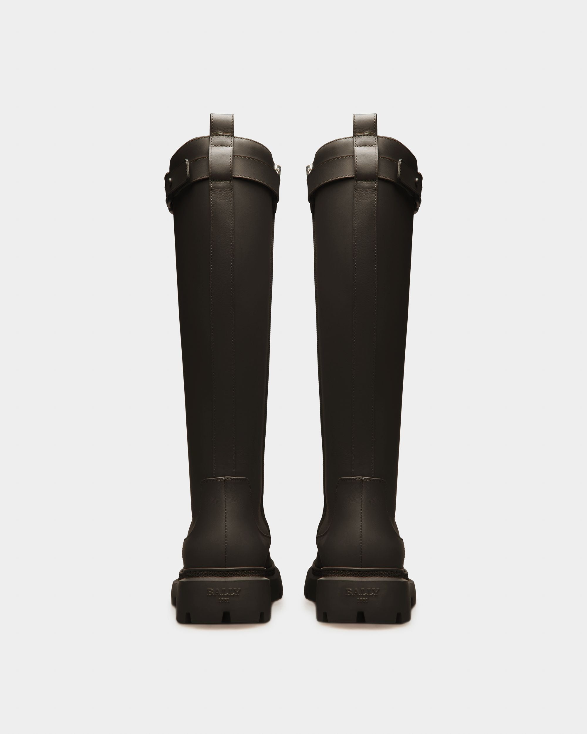 Gaila Botines En Piel Negra - Mujer - Bally - 03
