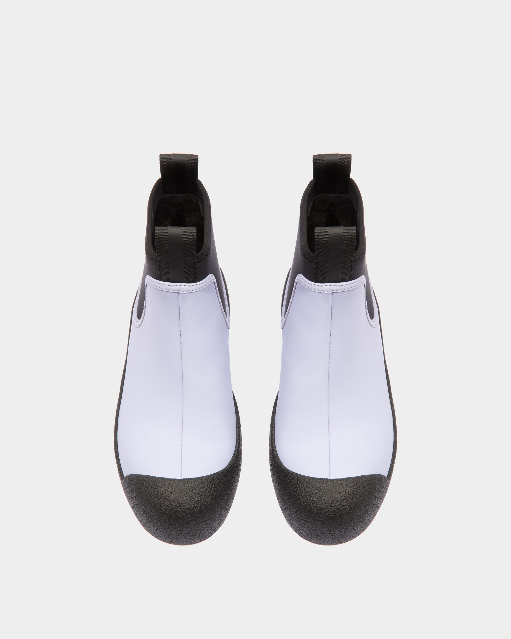 Gadey De Piel Y Goma En Lila Y Negro - Mujer - Bally - 02