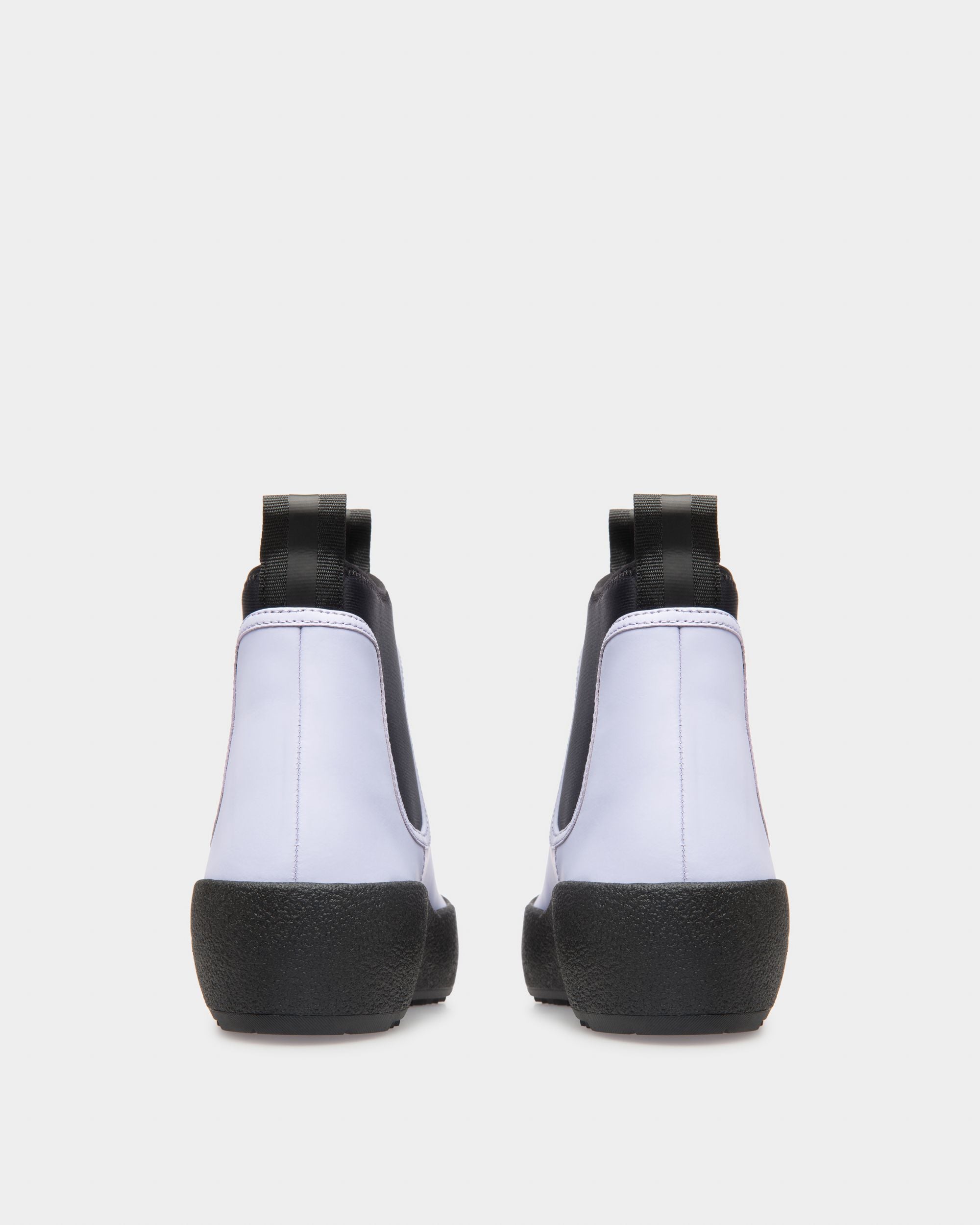 Gadey De Piel Y Goma En Lila Y Negro - Mujer - Bally - 03