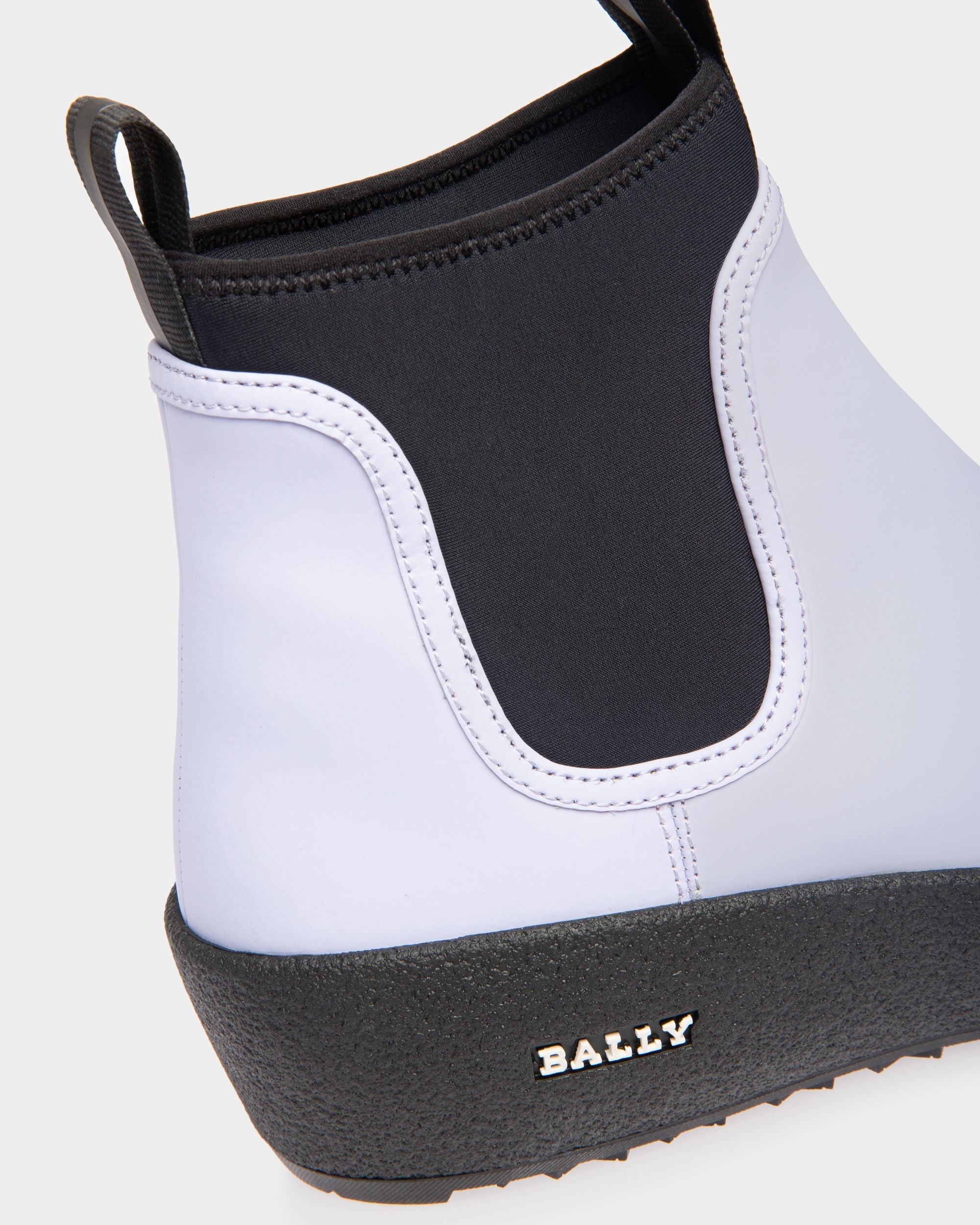 Gadey De Piel Y Goma En Lila Y Negro - Mujer - Bally - 05