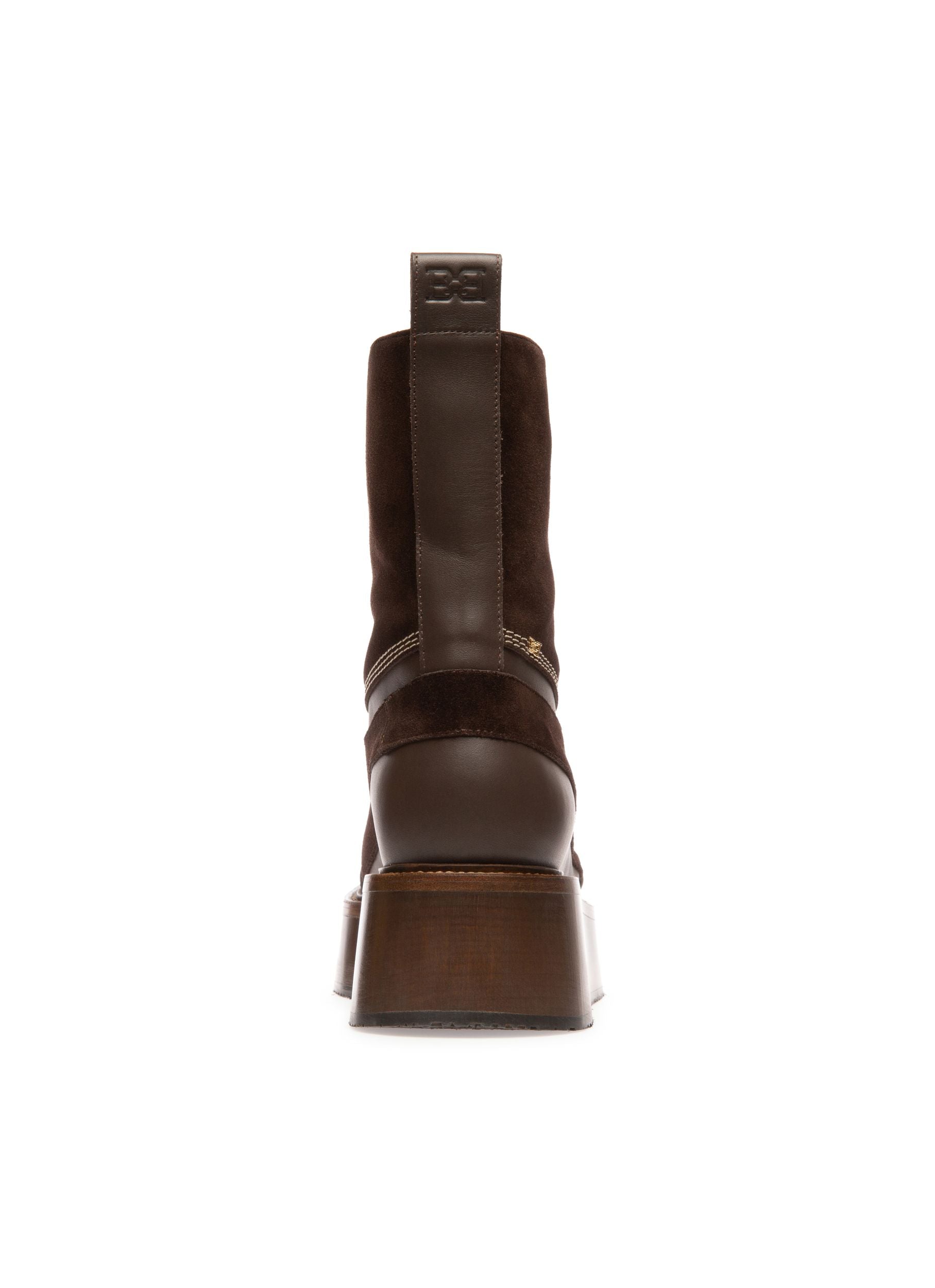 Ilory Booties In Dark Brown Leather - Women's - Bally - 03