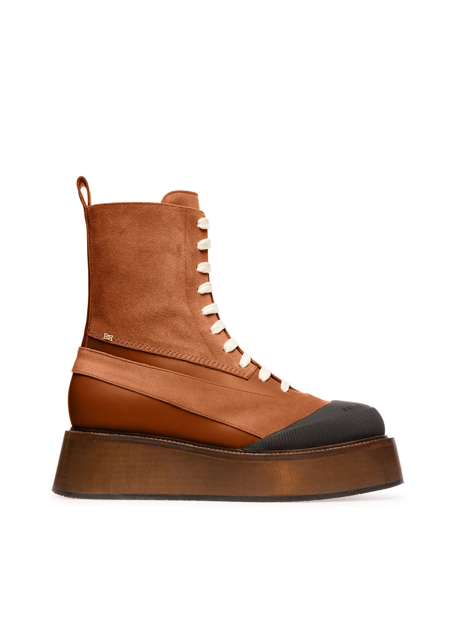Ilory Booties In Brown Leather - Women's - Bally - 02