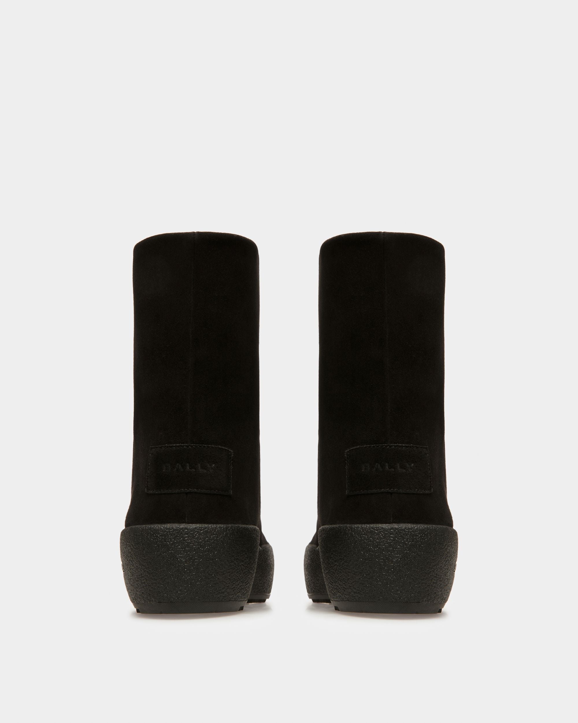 Gstaad Leather Booties In Black - Women's - Bally - 04