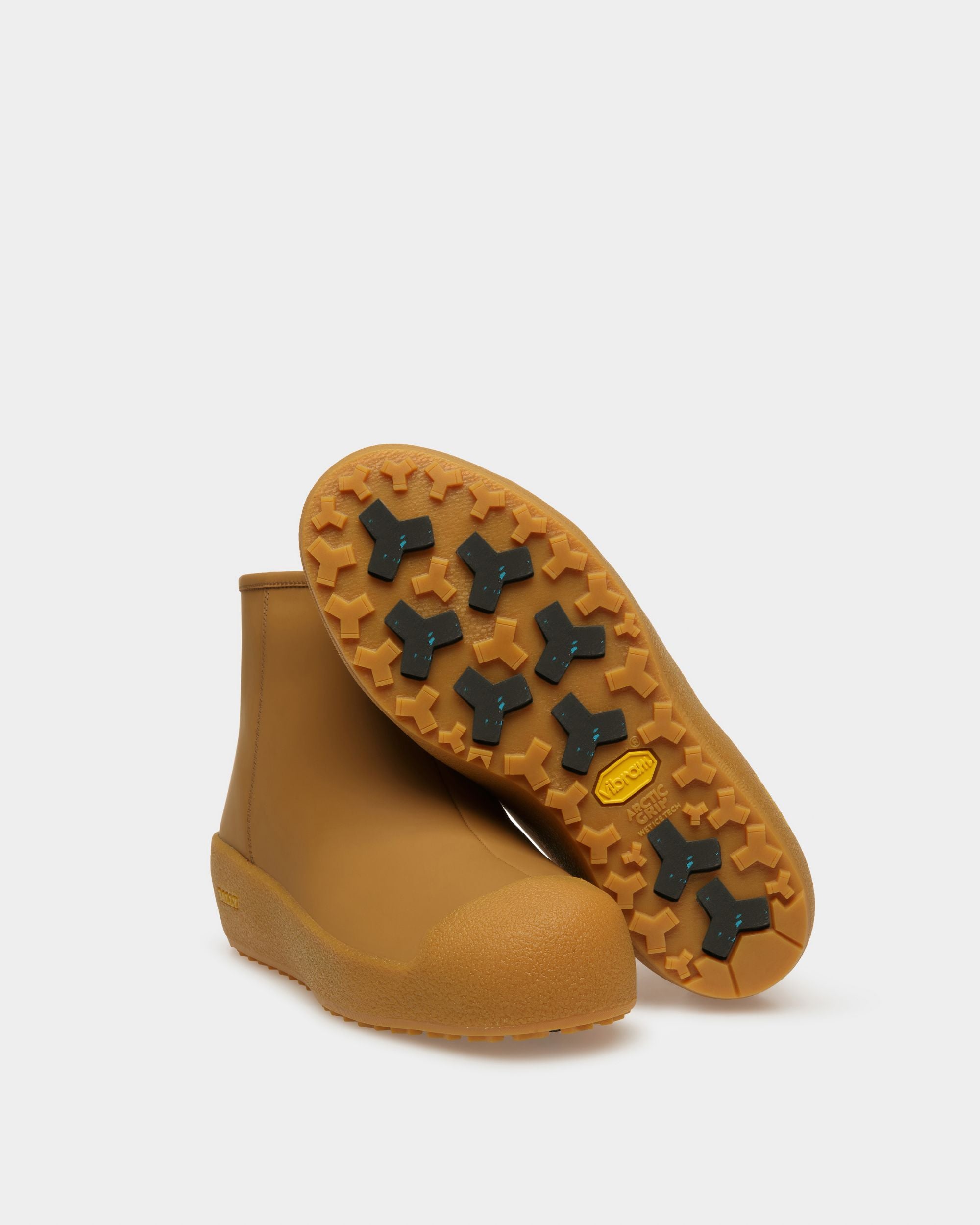 Bernina Leather Booties In Camel - Women's - Bally - 05